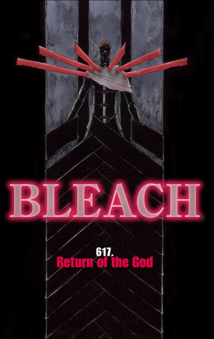 Bleach Chapter 617 page 1 - Chapter 617: RETURN OF THE GOD