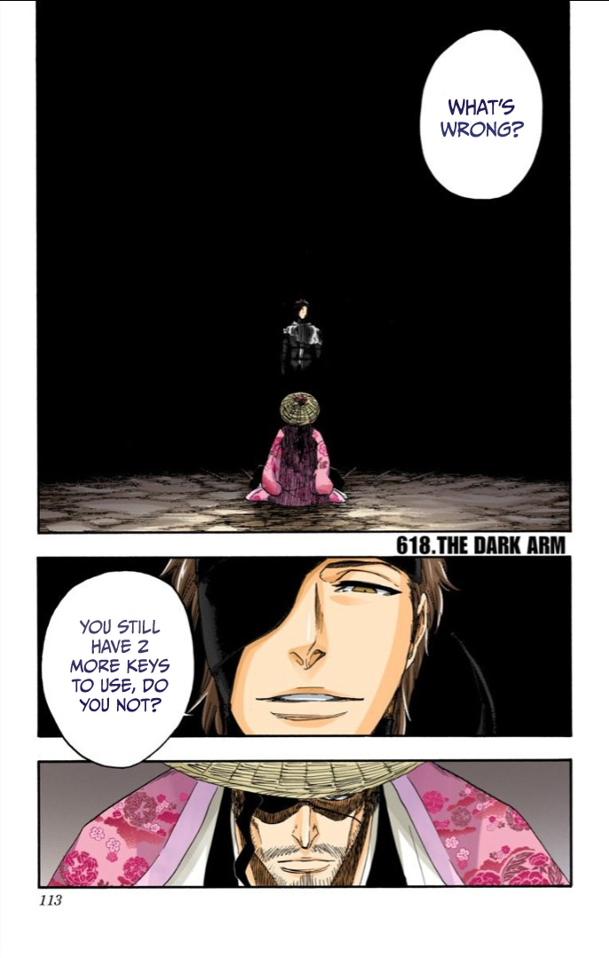 Bleach manga, chapter 618, page 1 of 10