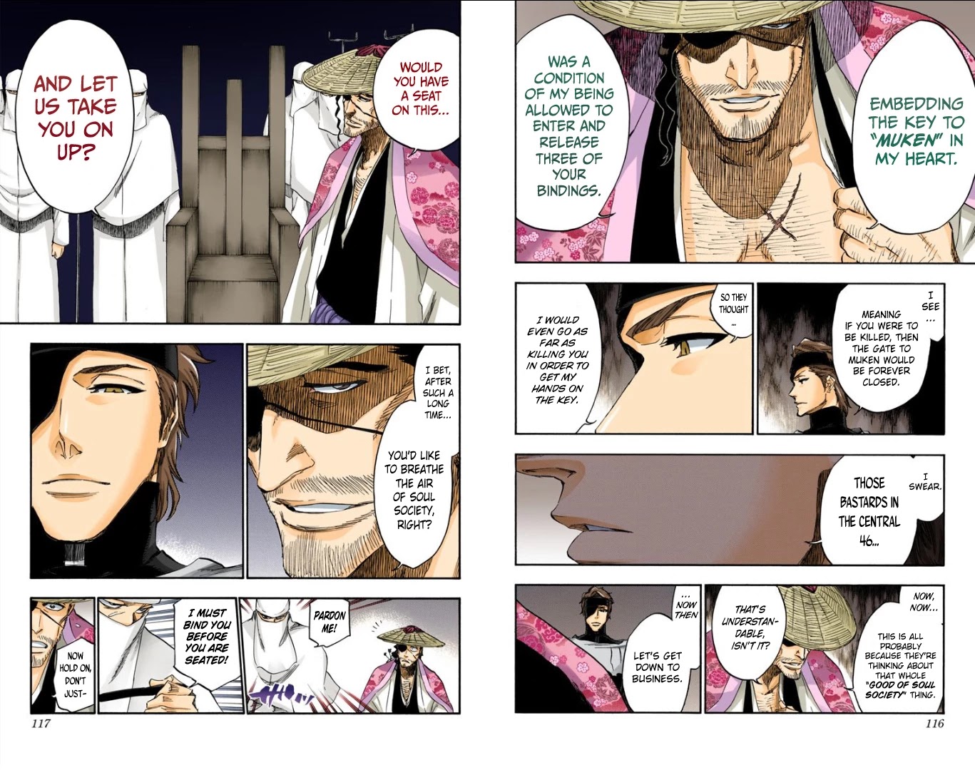Bleach manga, chapter 618, page 3 of 10