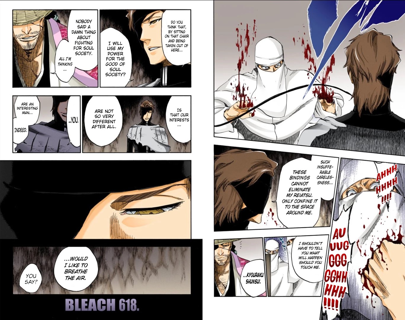 Bleach manga, chapter 618, page 4 of 10