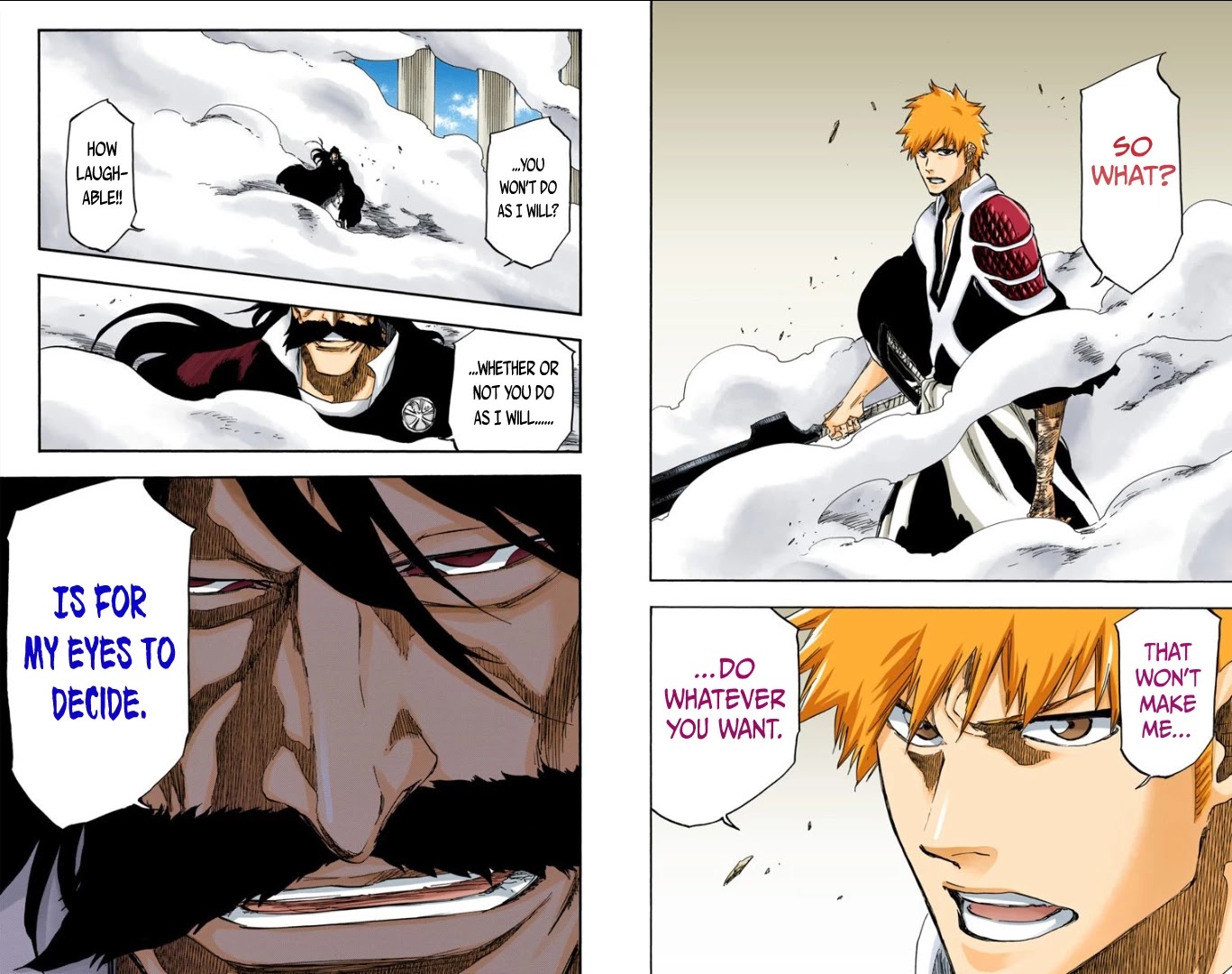 Bleach manga, chapter 618, page 9 of 10