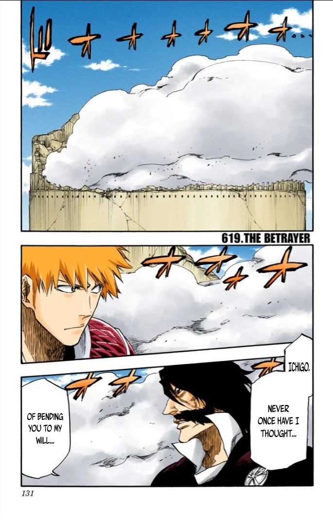 Bleach Chapter 619 page 1 - Chapter 619: THE BETRAYER