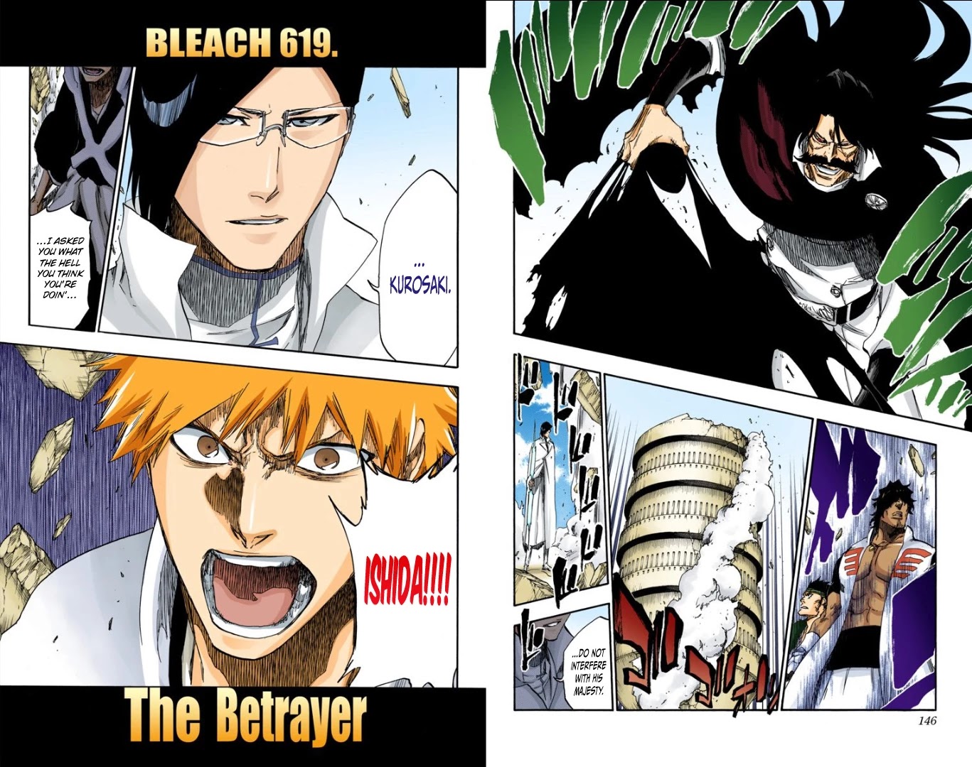 Bleach Chapter 619 page 9 - Chapter 619: THE BETRAYER