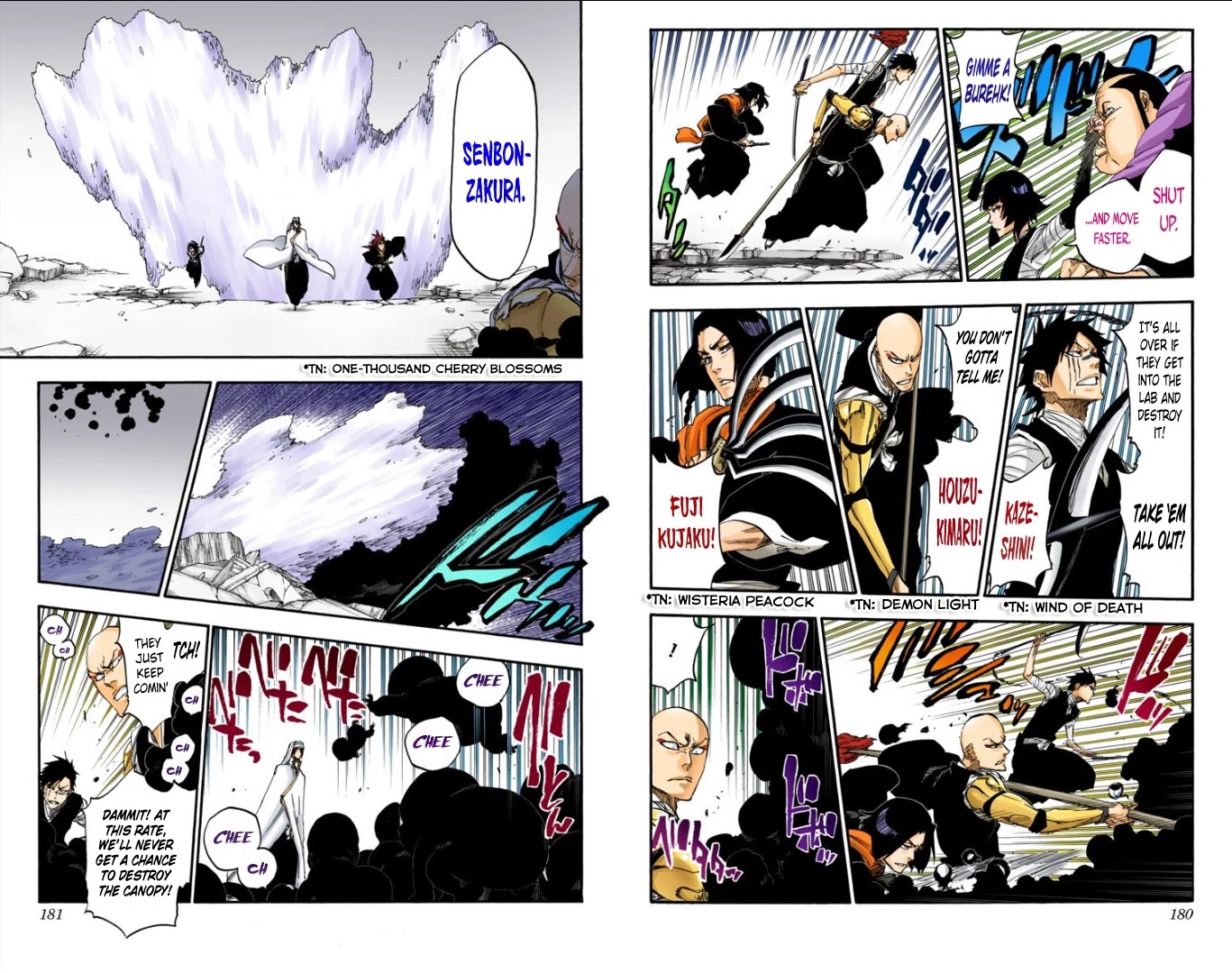 Bleach manga, chapter 621, page 8 of 10
