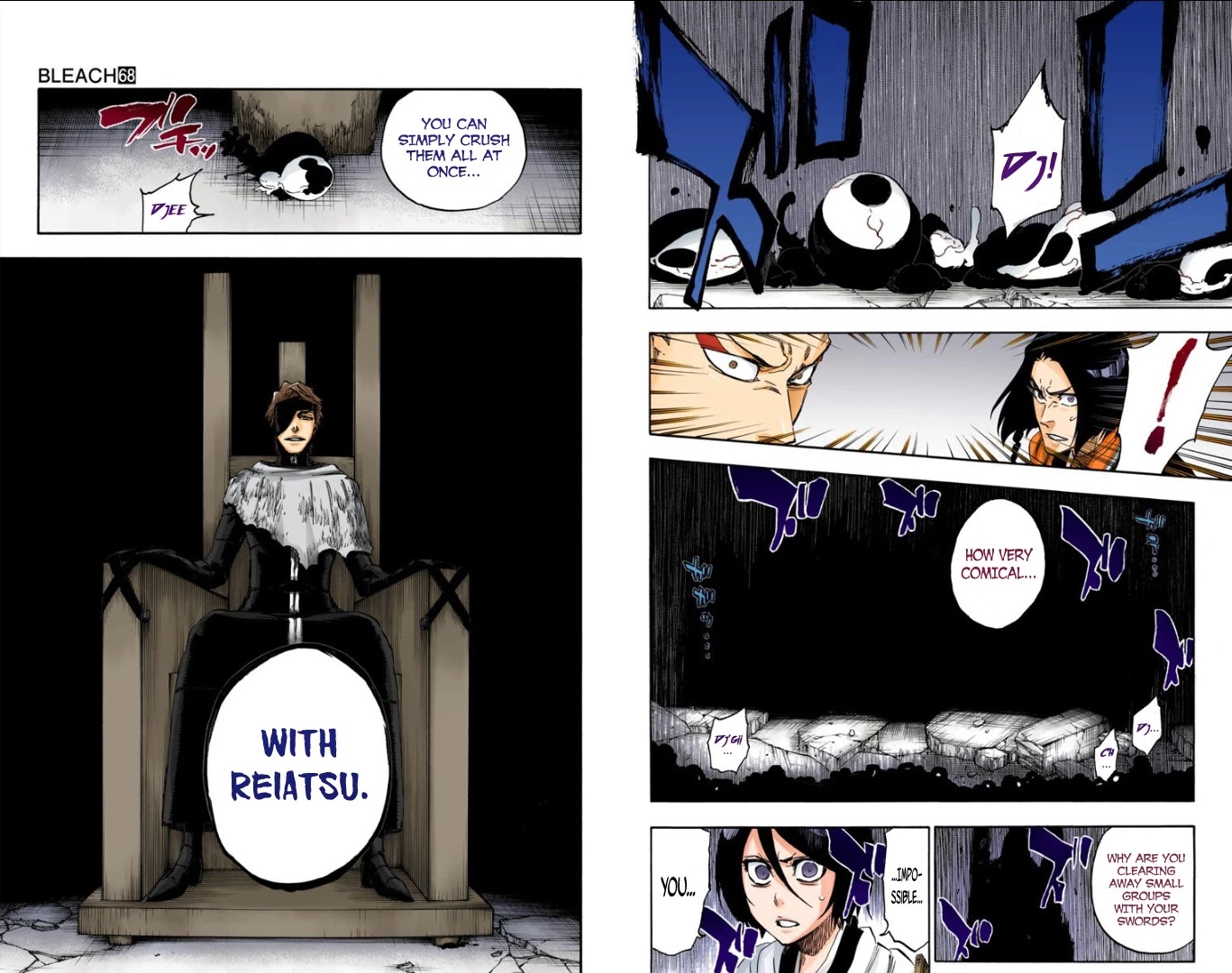 Bleach manga, chapter 621, page 9 of 10