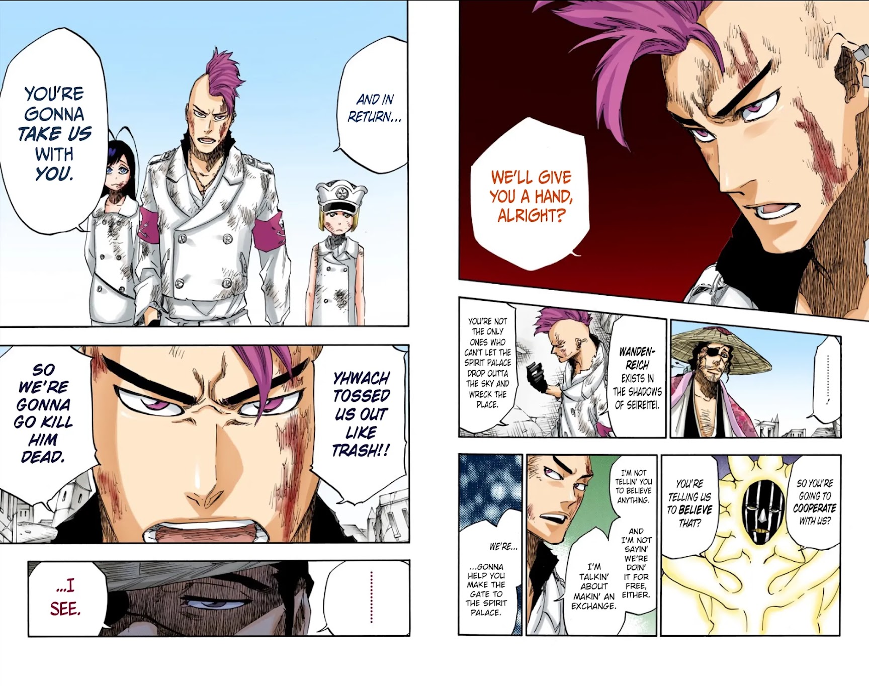 Bleach manga, chapter 623, page 12 of 14