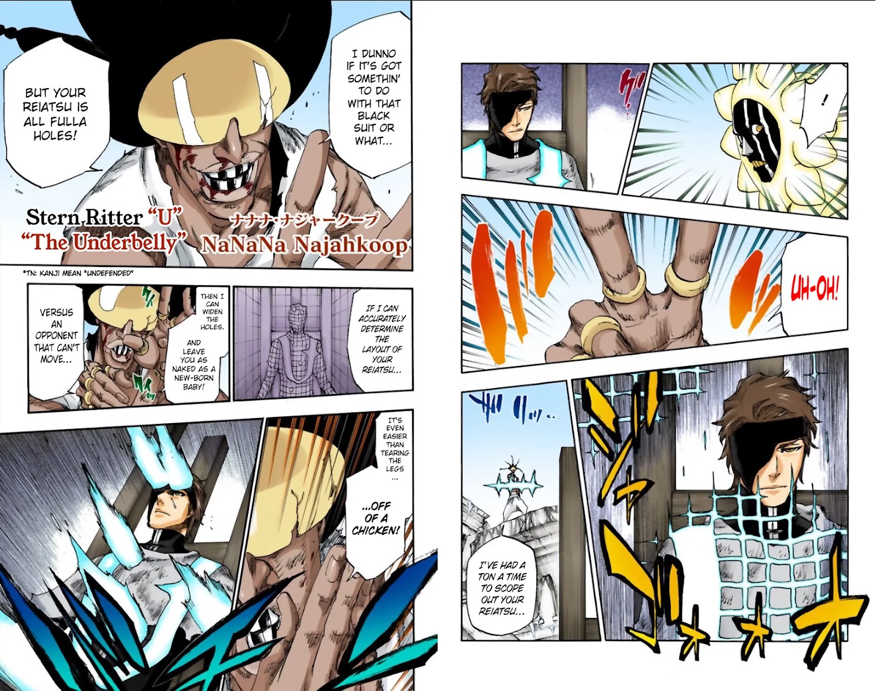 Bleach manga, chapter 623, page 8 of 14
