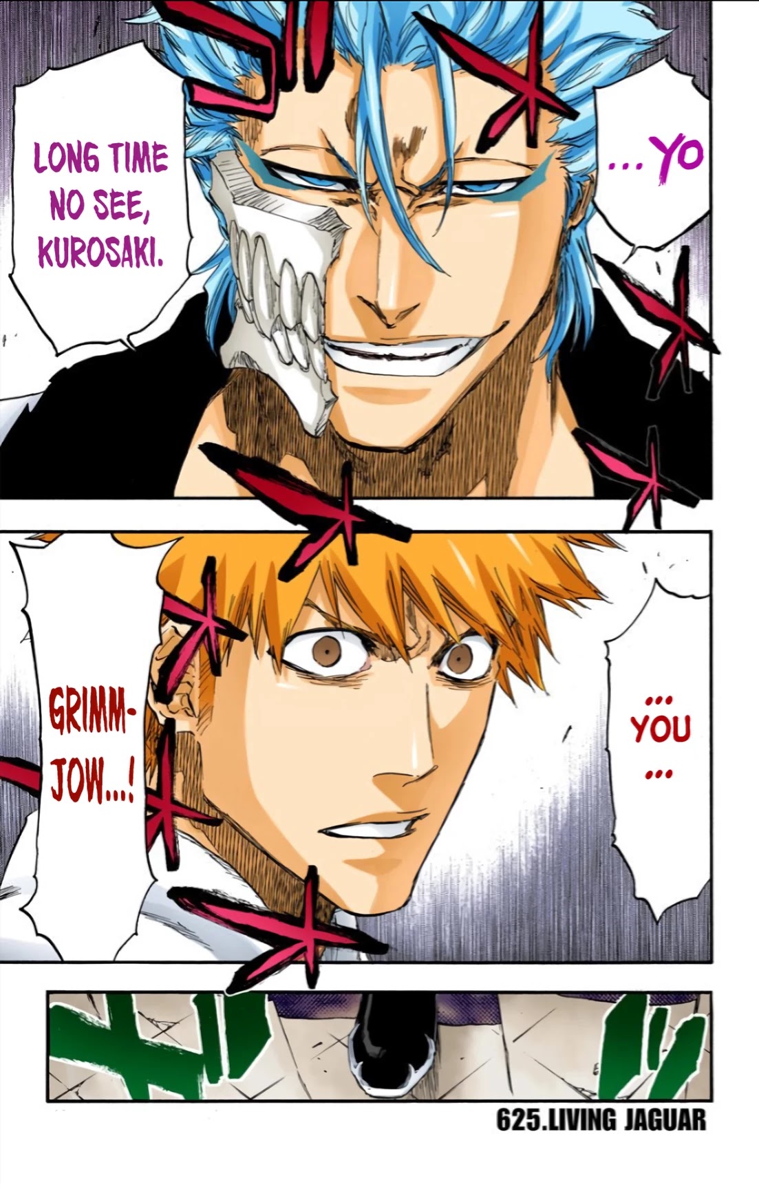 Bleach Chapter 625 page 1 - Chapter 625: LIVING JAGUAR