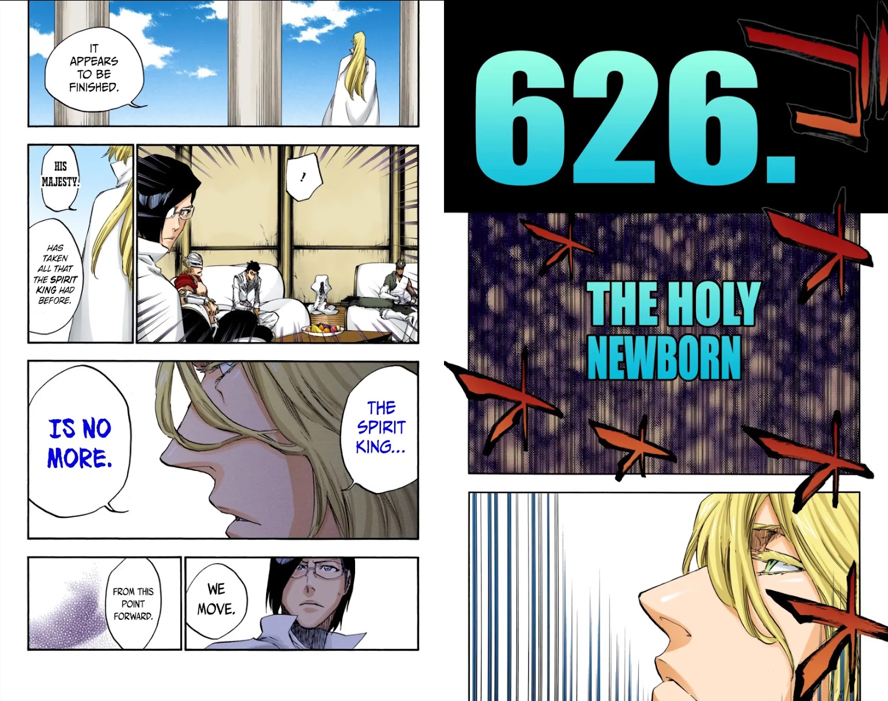 Bleach Chapter 626 page 4 - Chapter 626: THE HOLY NEWBORN