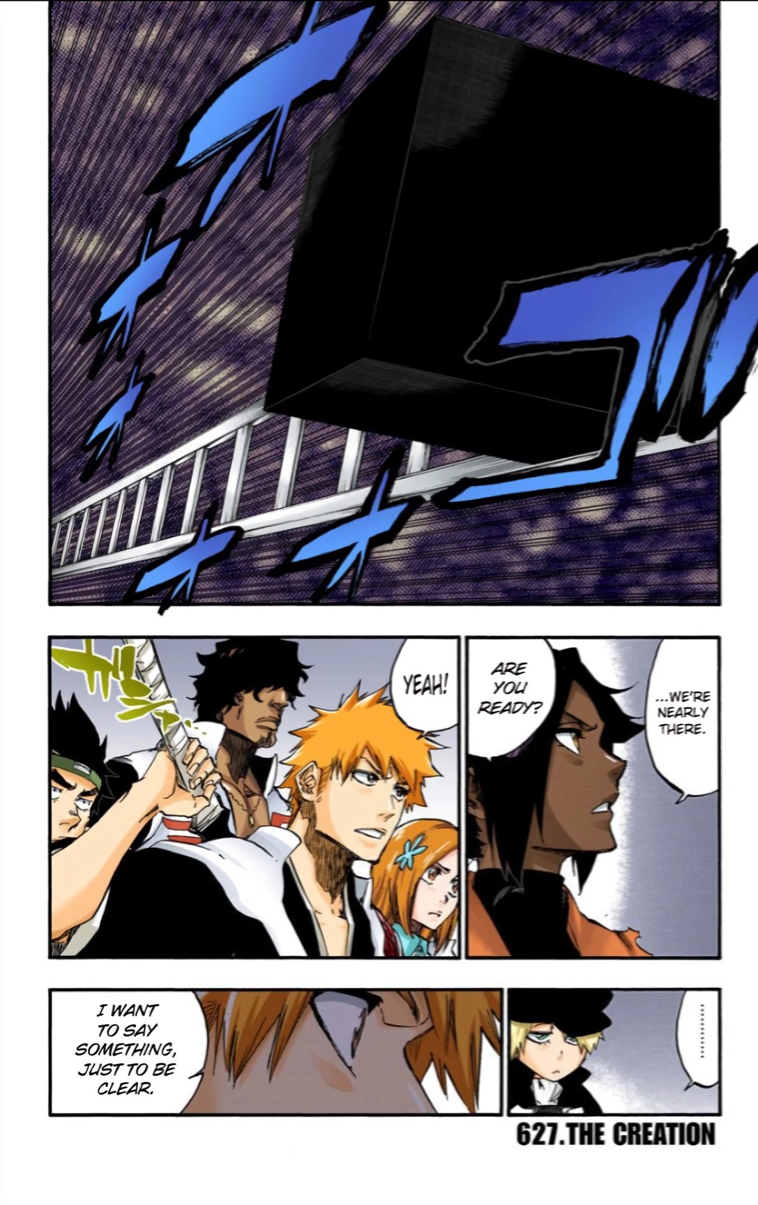 Bleach manga, chapter 627, page 1 of 11