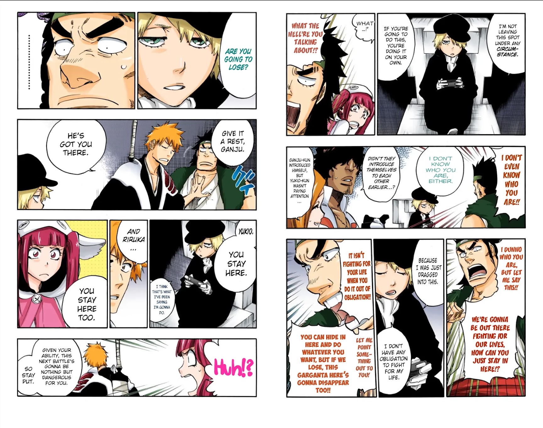 Bleach manga, chapter 627, page 2 of 11