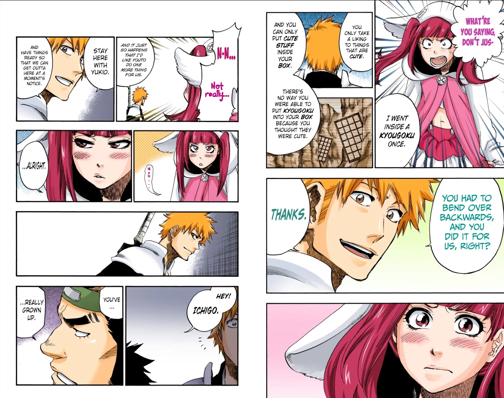 Bleach manga, chapter 627, page 3 of 11