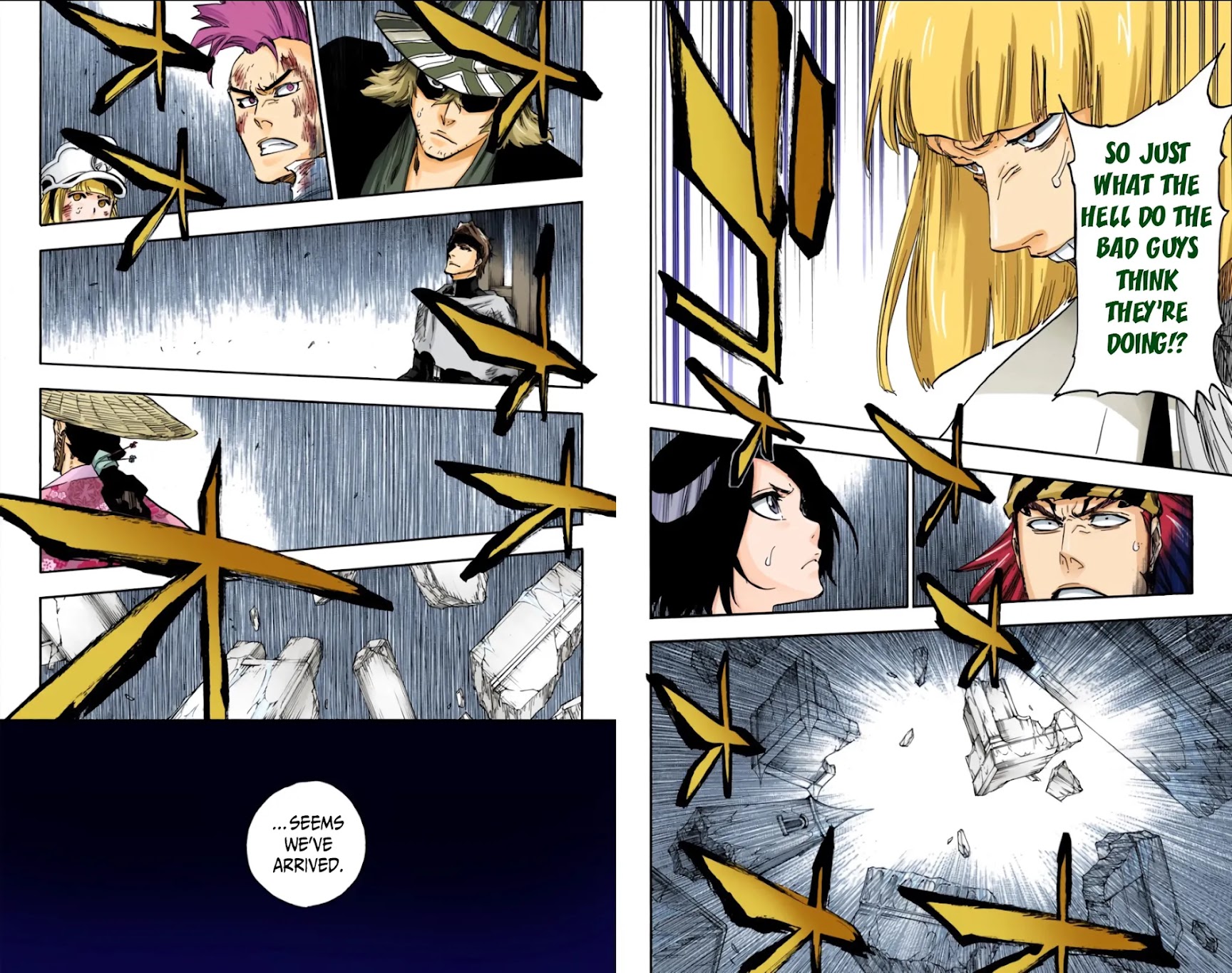 Bleach manga, chapter 627, page 6 of 11