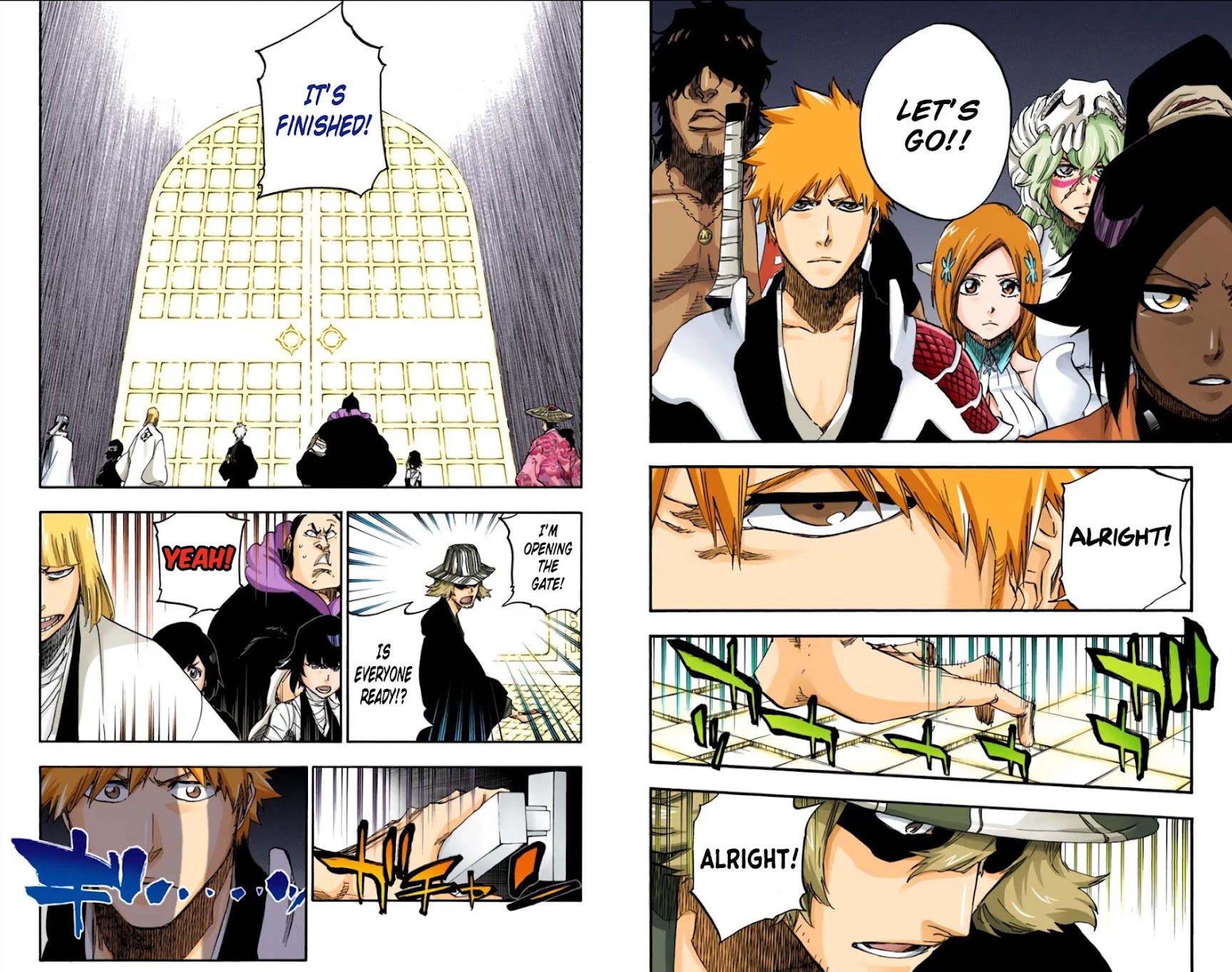 Bleach manga, chapter 627, page 7 of 11