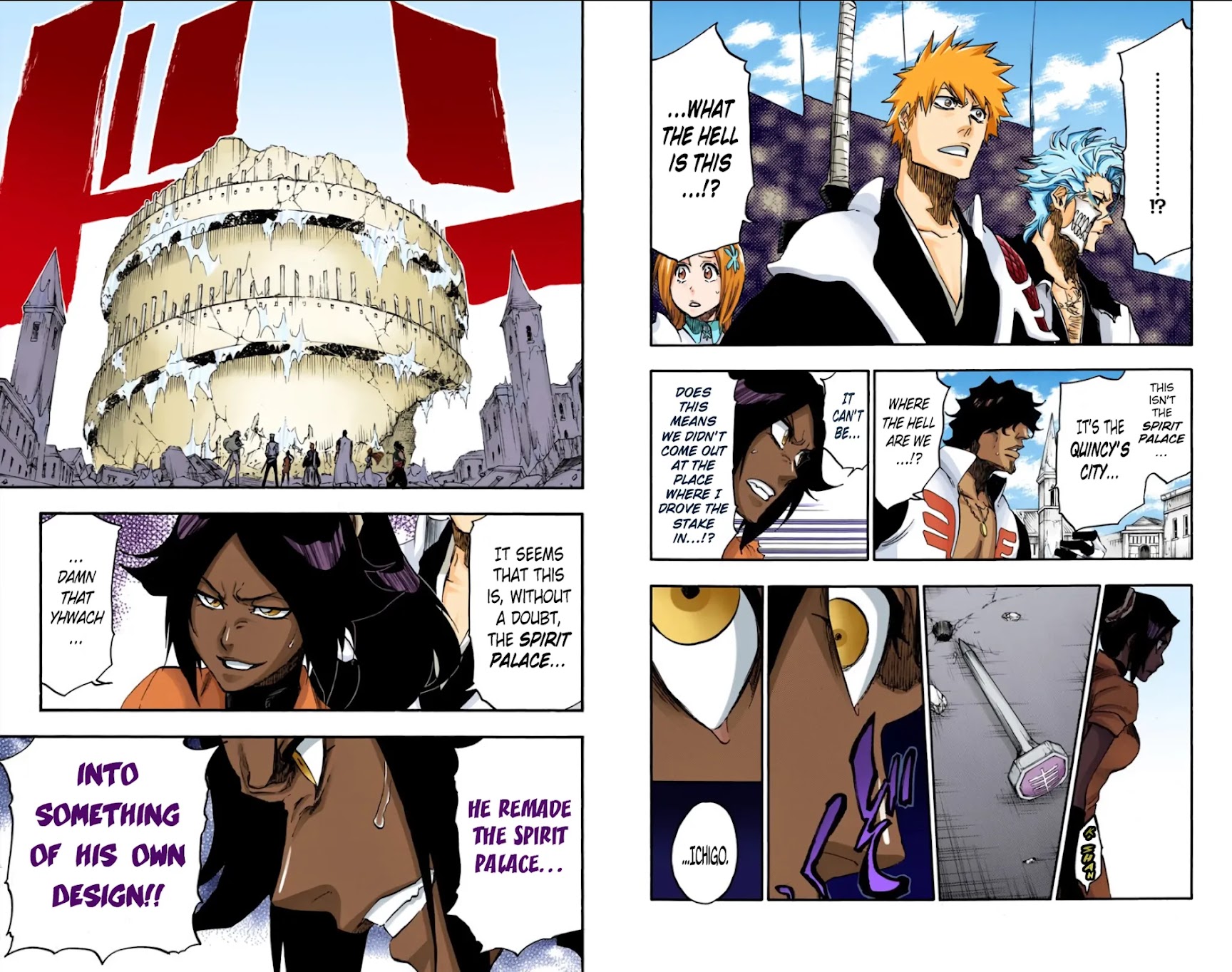 Bleach manga, chapter 627, page 9 of 11