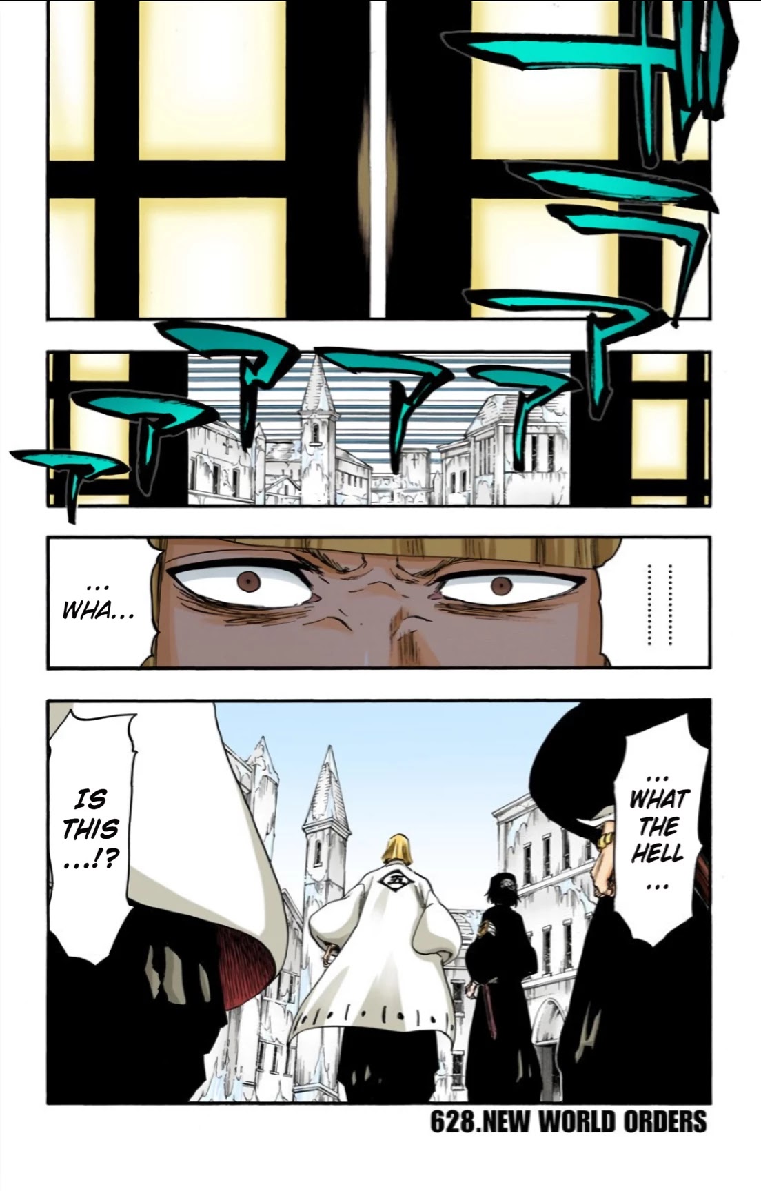 Bleach Chapter 628 page 1 - Chapter 628: NEW WORLD ORDERS