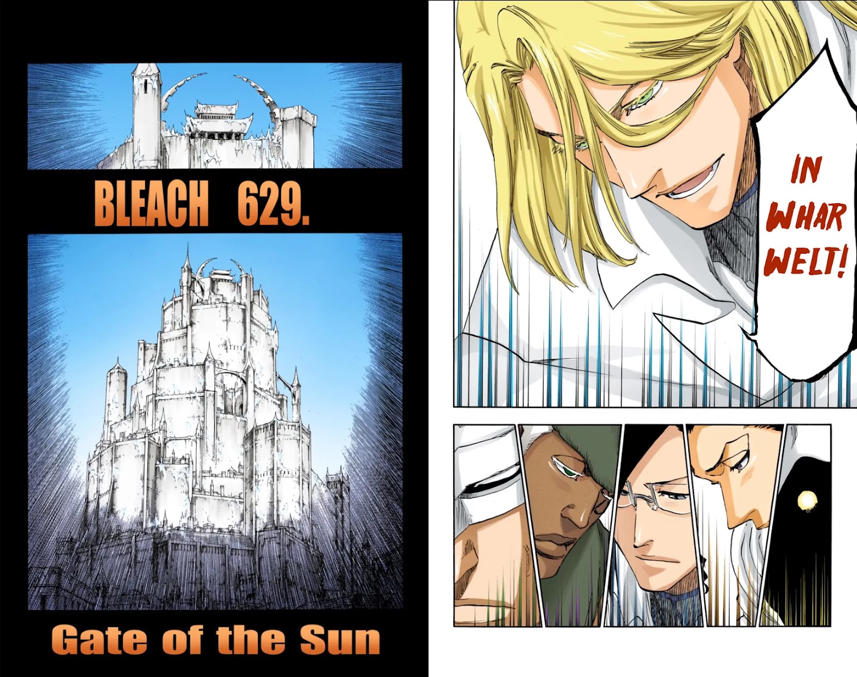Bleach Chapter 629 page 2 - Chapter 629: GATE OF THE SUN