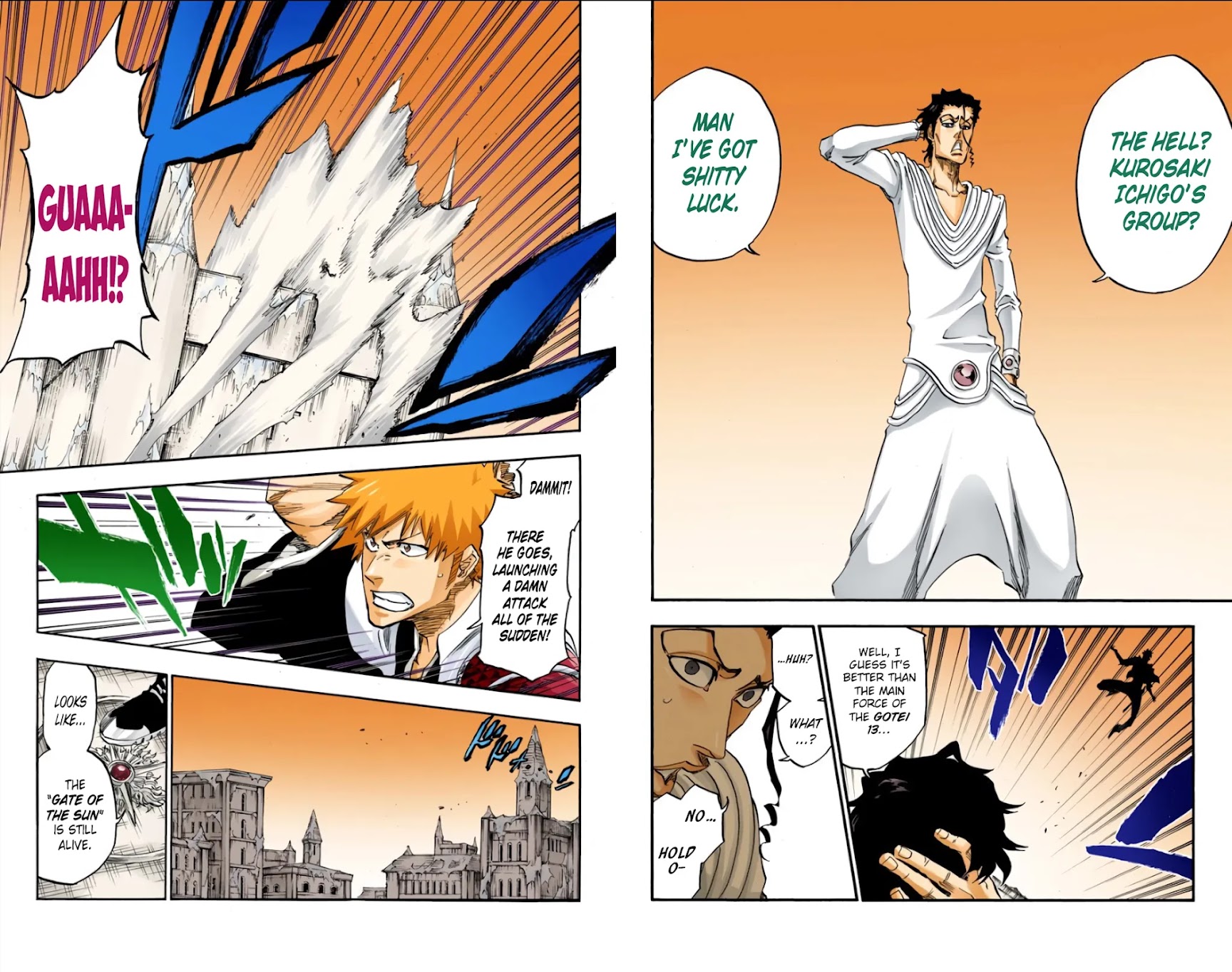 Bleach Chapter 629 page 8 - Chapter 629: GATE OF THE SUN