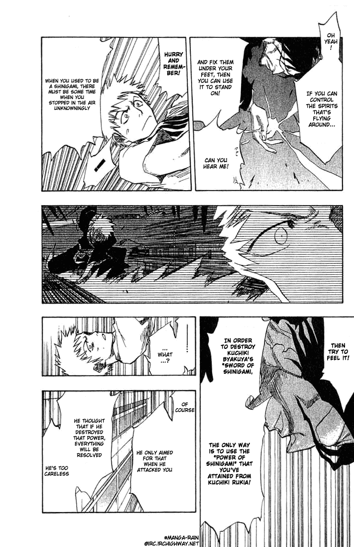 Bleach manga, chapter 63, page 9 of 20