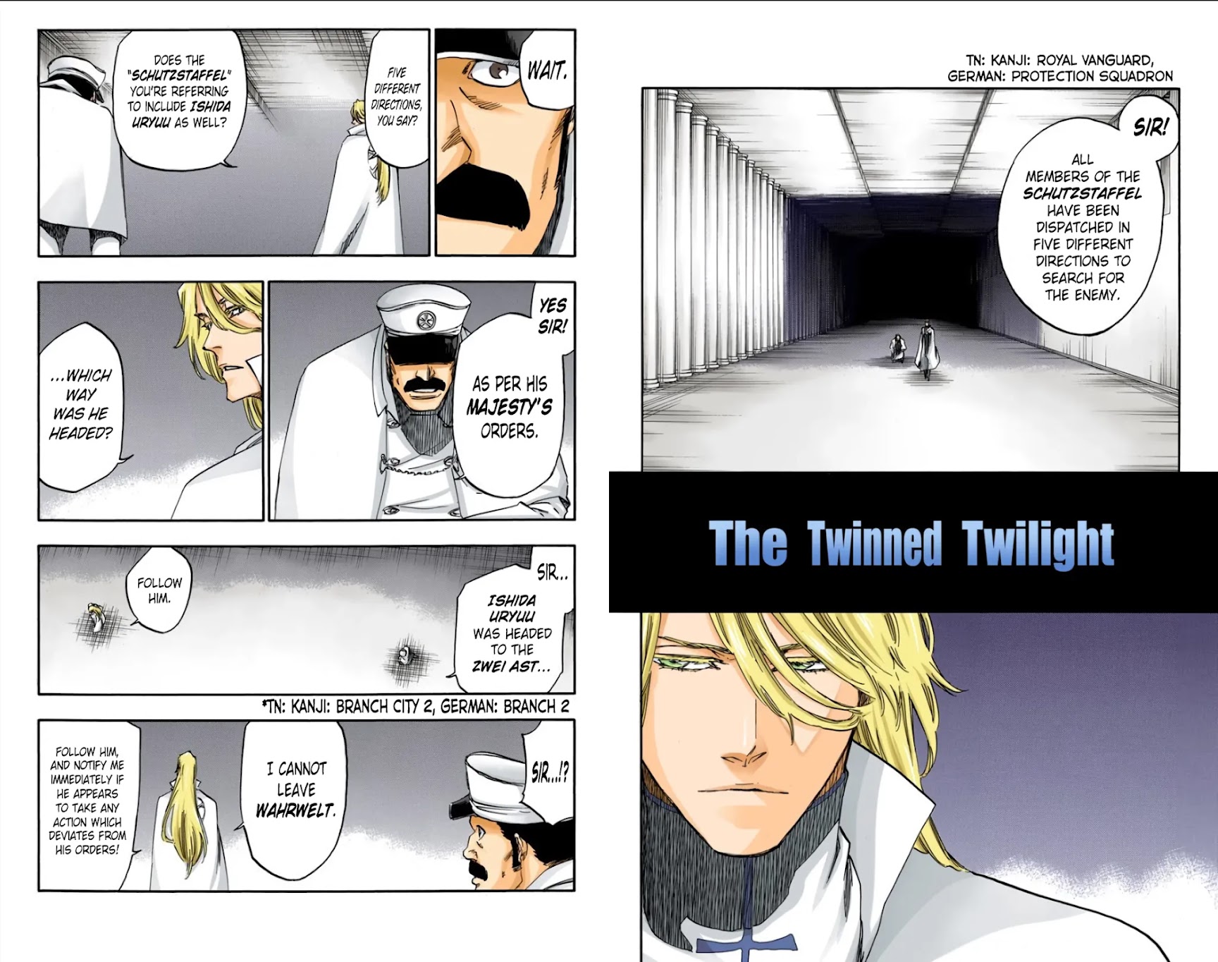 Bleach Chapter 630 page 4 - Chapter 630: THE TWINNED TWILIGHT