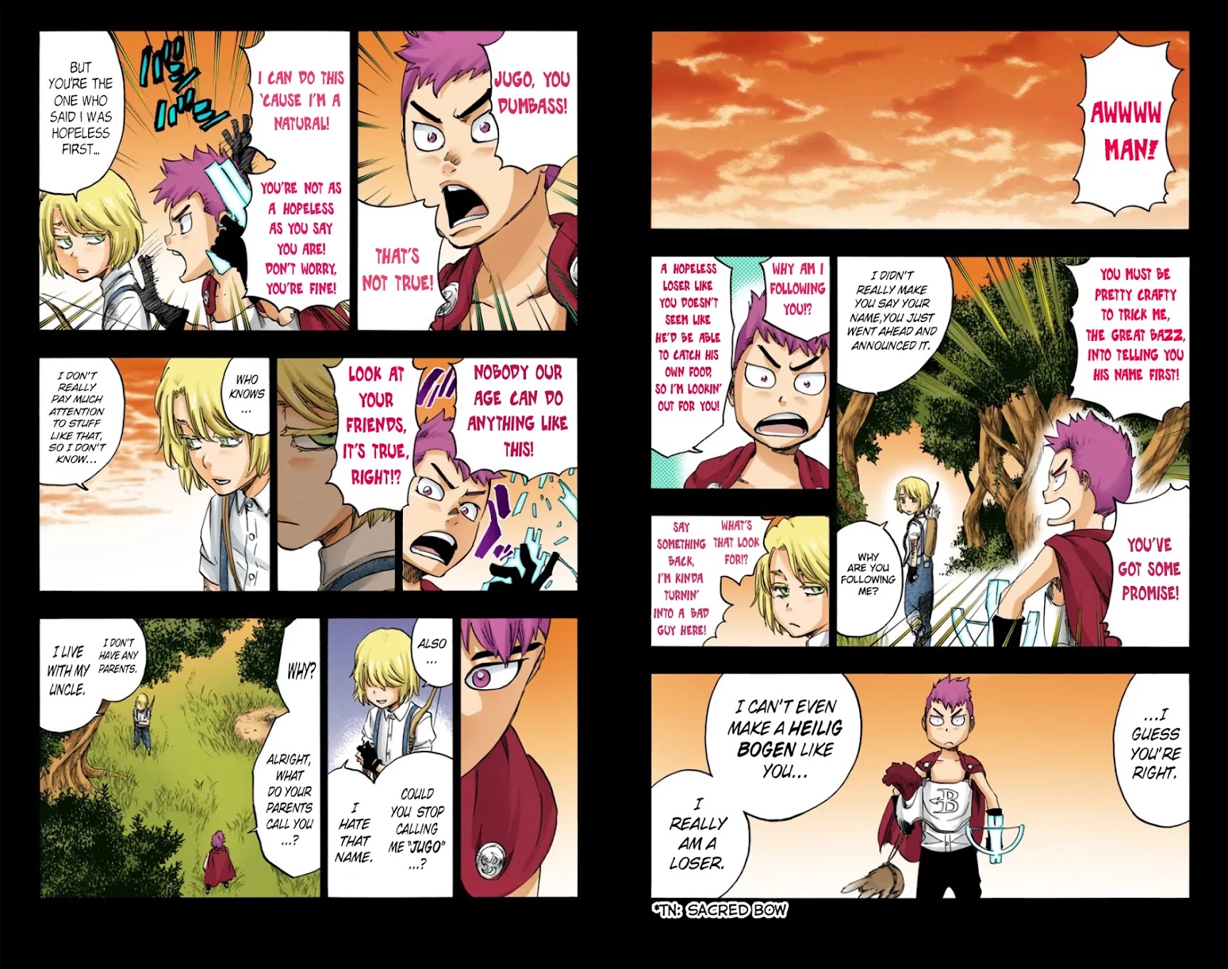 Bleach manga, chapter 631, page 4 of 11