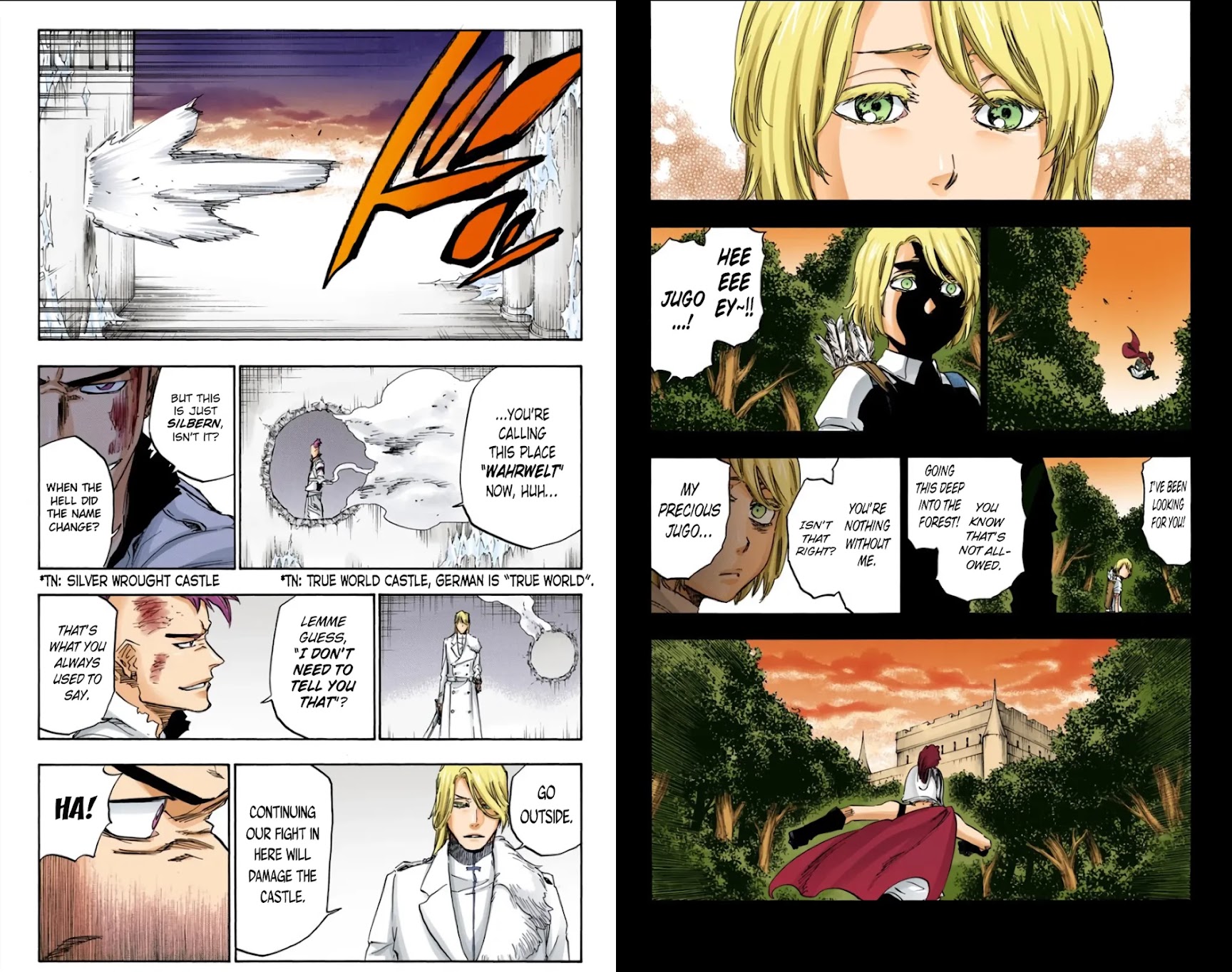 Bleach manga, chapter 631, page 6 of 11