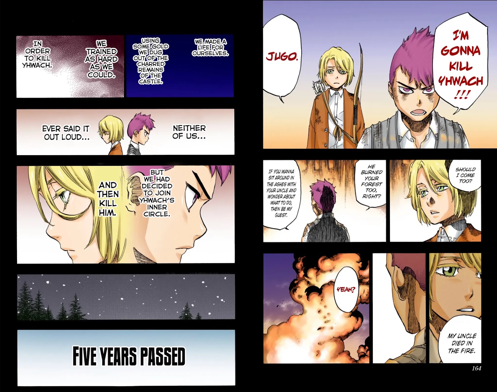 Bleach manga, chapter 631, page 8 of 11