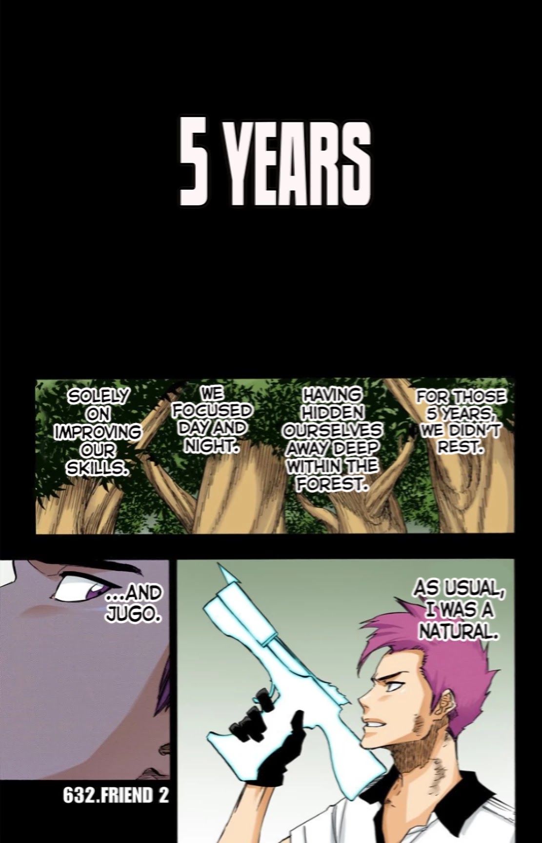Bleach manga, chapter 632, page 1 of 14