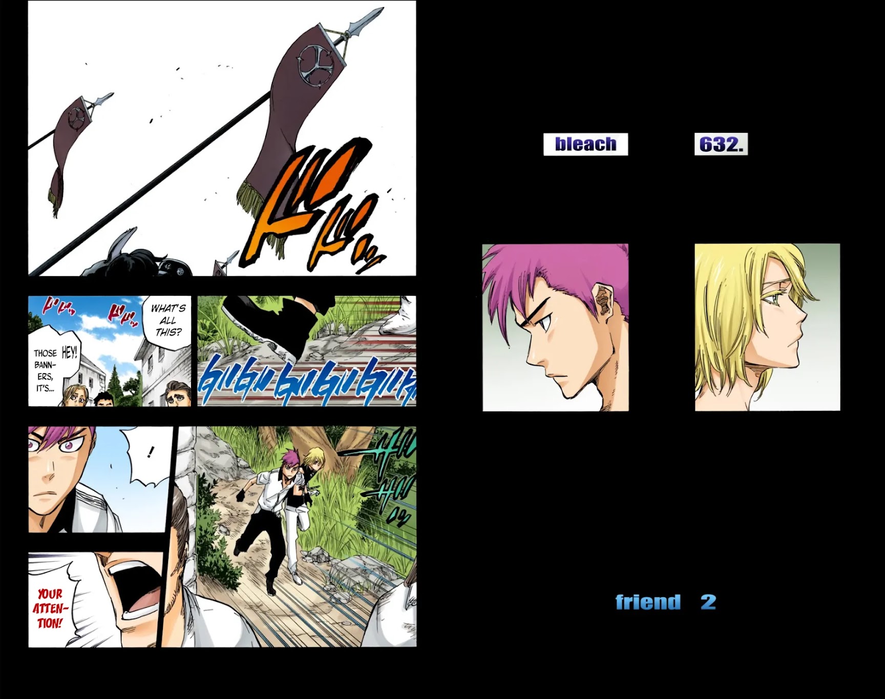 Bleach manga, chapter 632, page 3 of 14