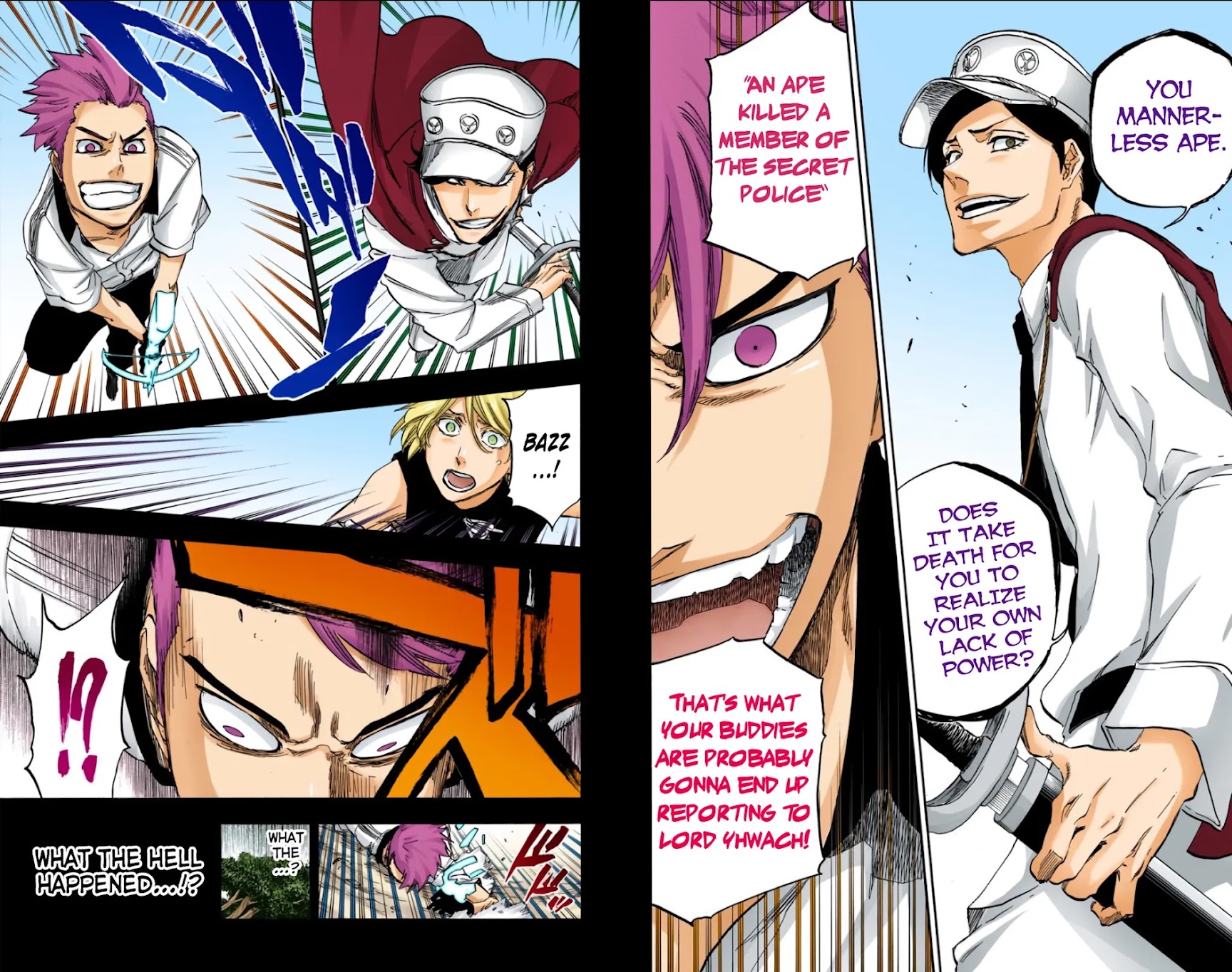 Bleach manga, chapter 632, page 7 of 14