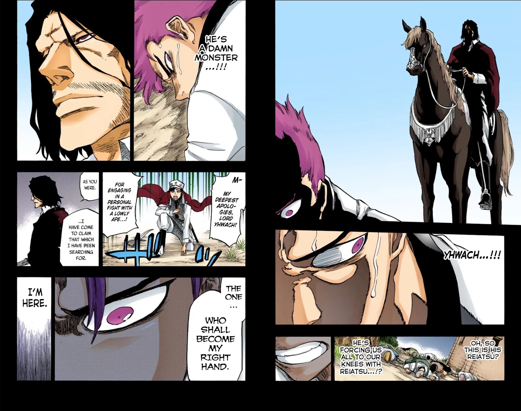 Bleach manga, chapter 632, page 8 of 14