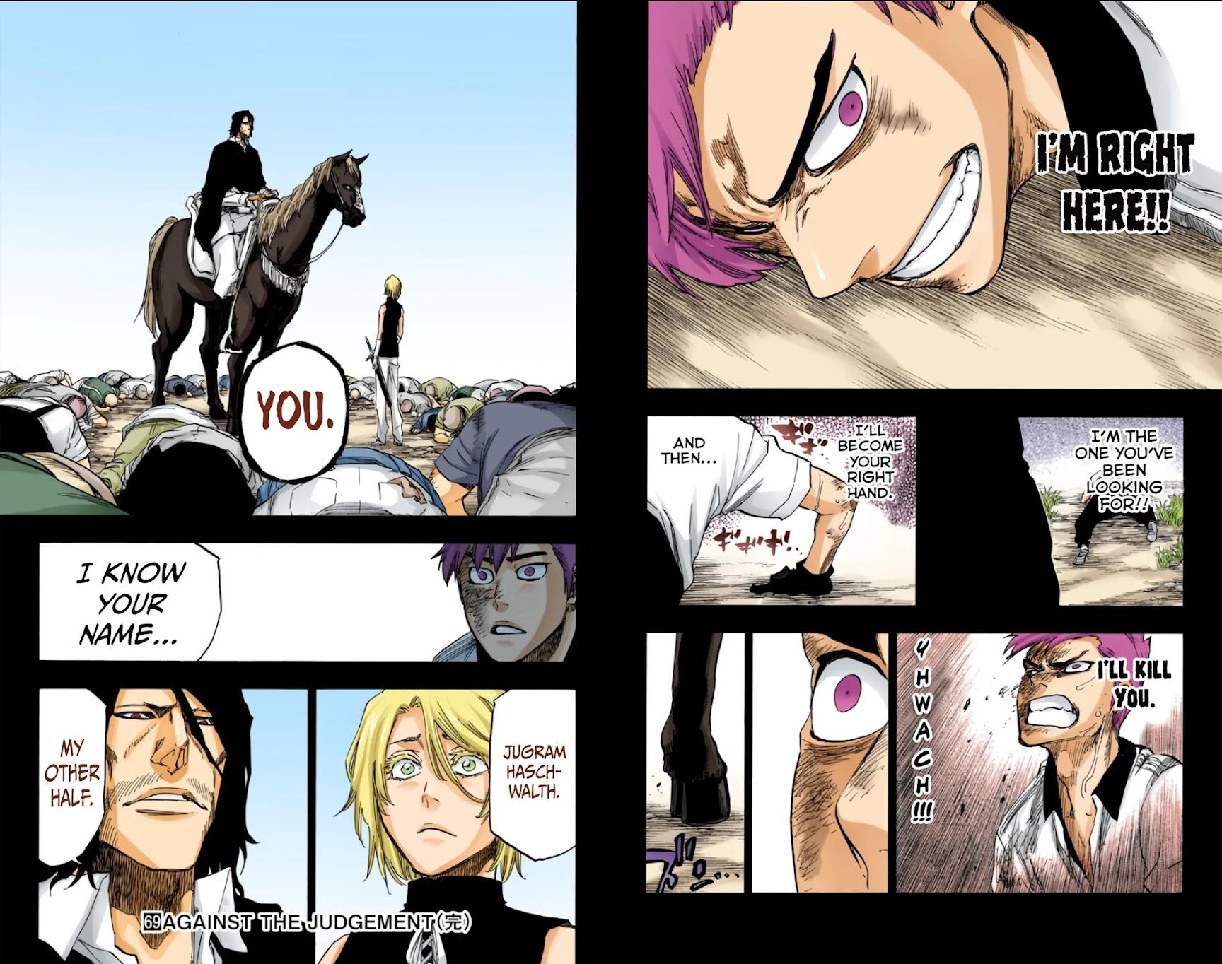 Bleach manga, chapter 632, page 9 of 14