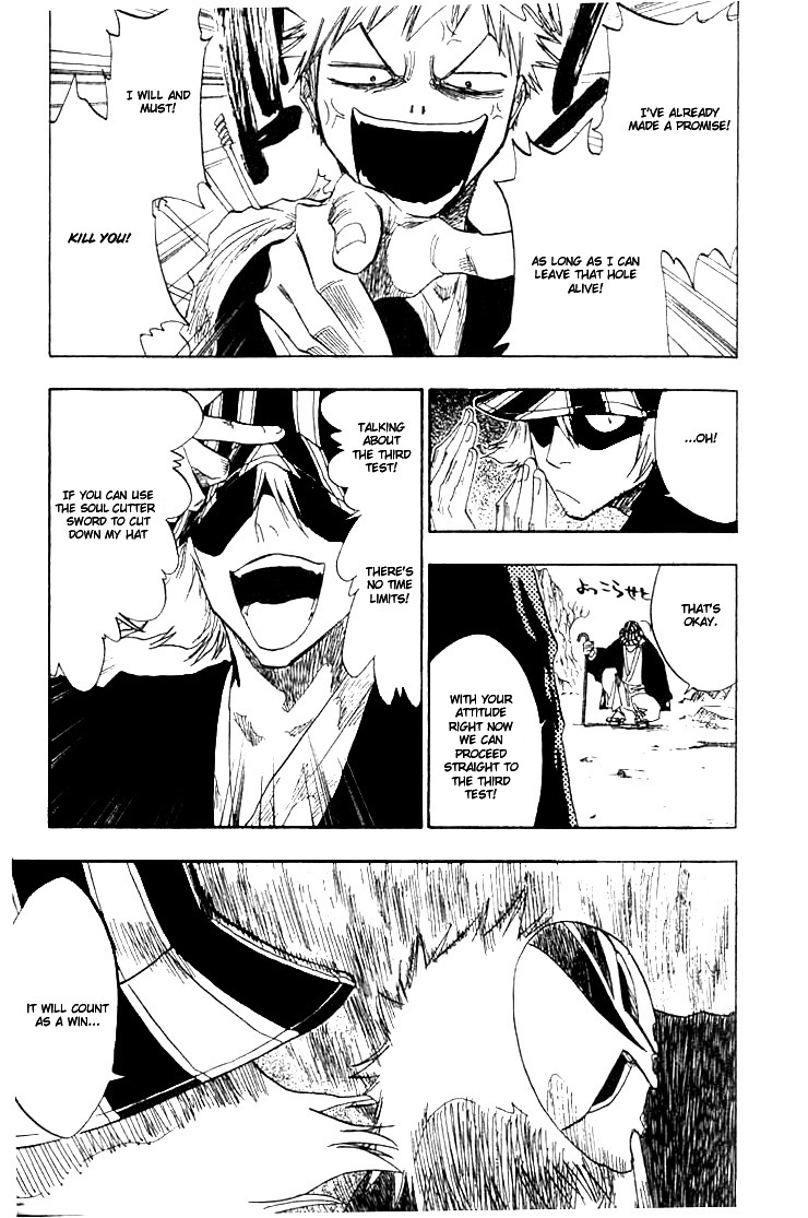 Bleach manga, chapter 64, page 18 of 22