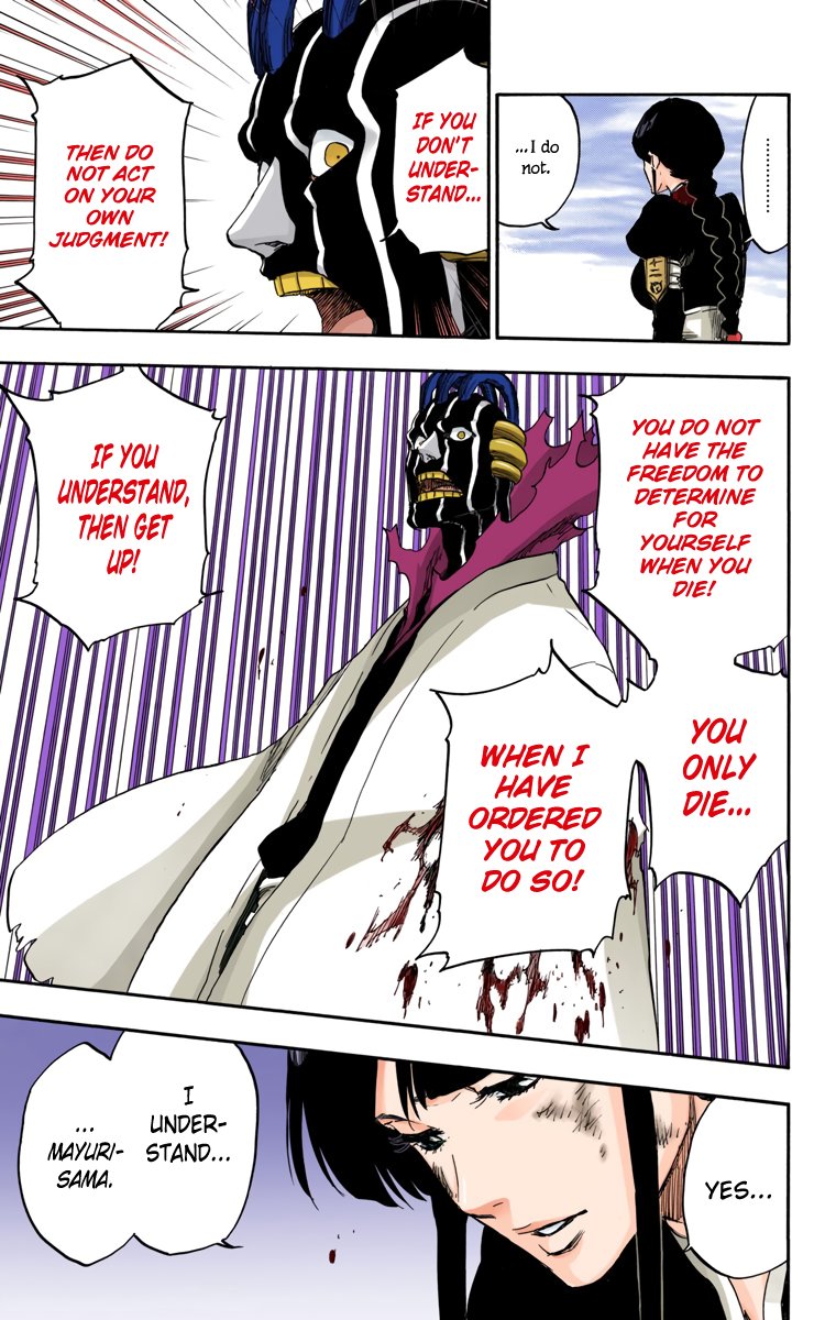 Bleach manga, chapter 640, page 19 of 21
