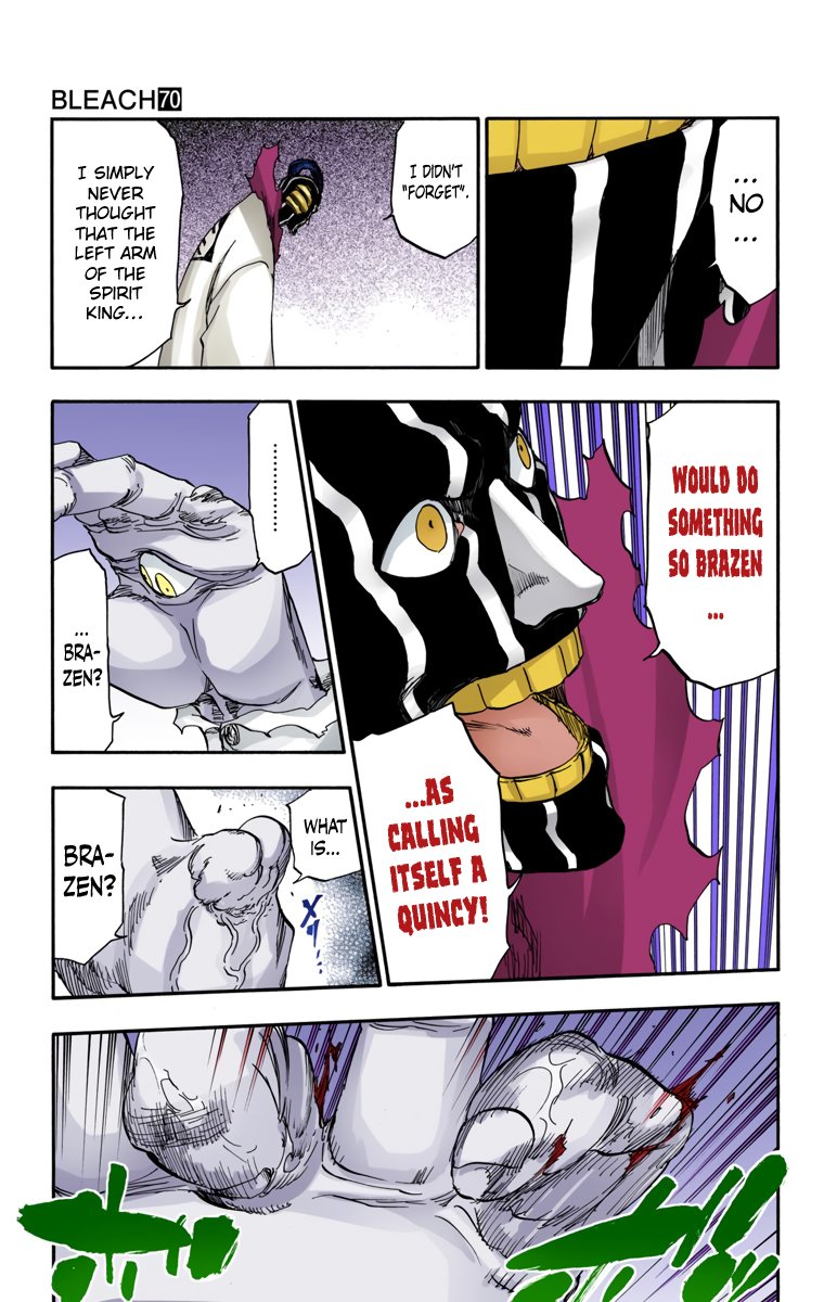 Bleach manga, chapter 640, page 9 of 21