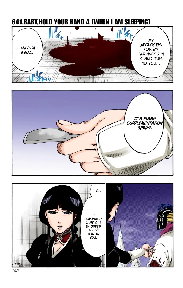 Bleach manga, chapter 641, page 1 of 19