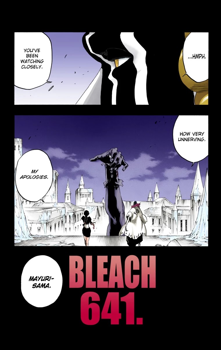 Bleach manga, chapter 641, page 3 of 19
