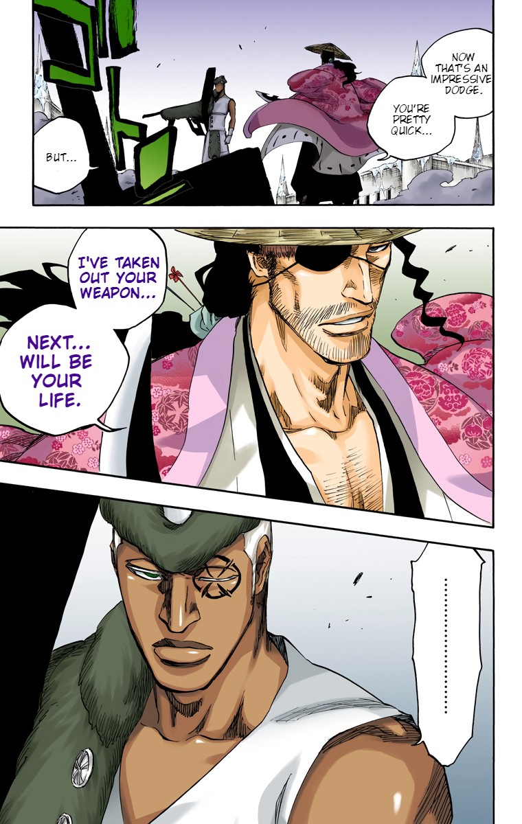 Bleach manga, chapter 644, page 17 of 18