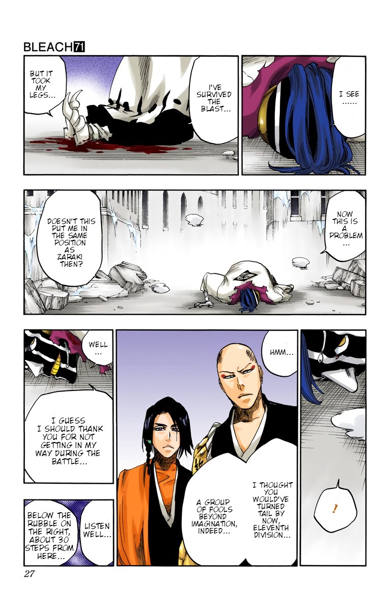 Bleach manga, chapter 644, page 3 of 18