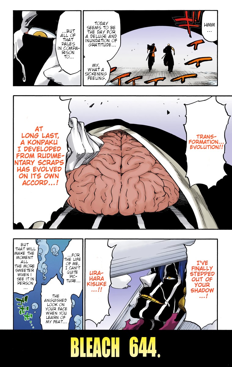 Bleach manga, chapter 644, page 8 of 18