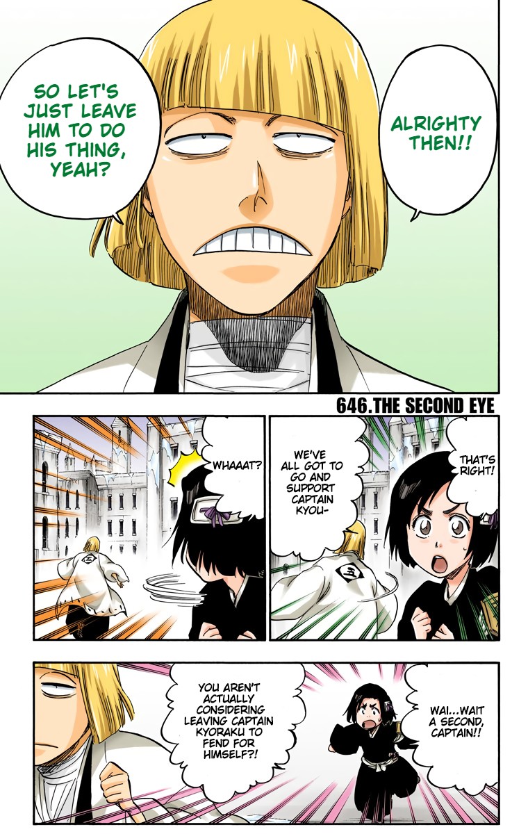 Bleach Chapter 646 page 1 - Chapter 646: The Second Eye