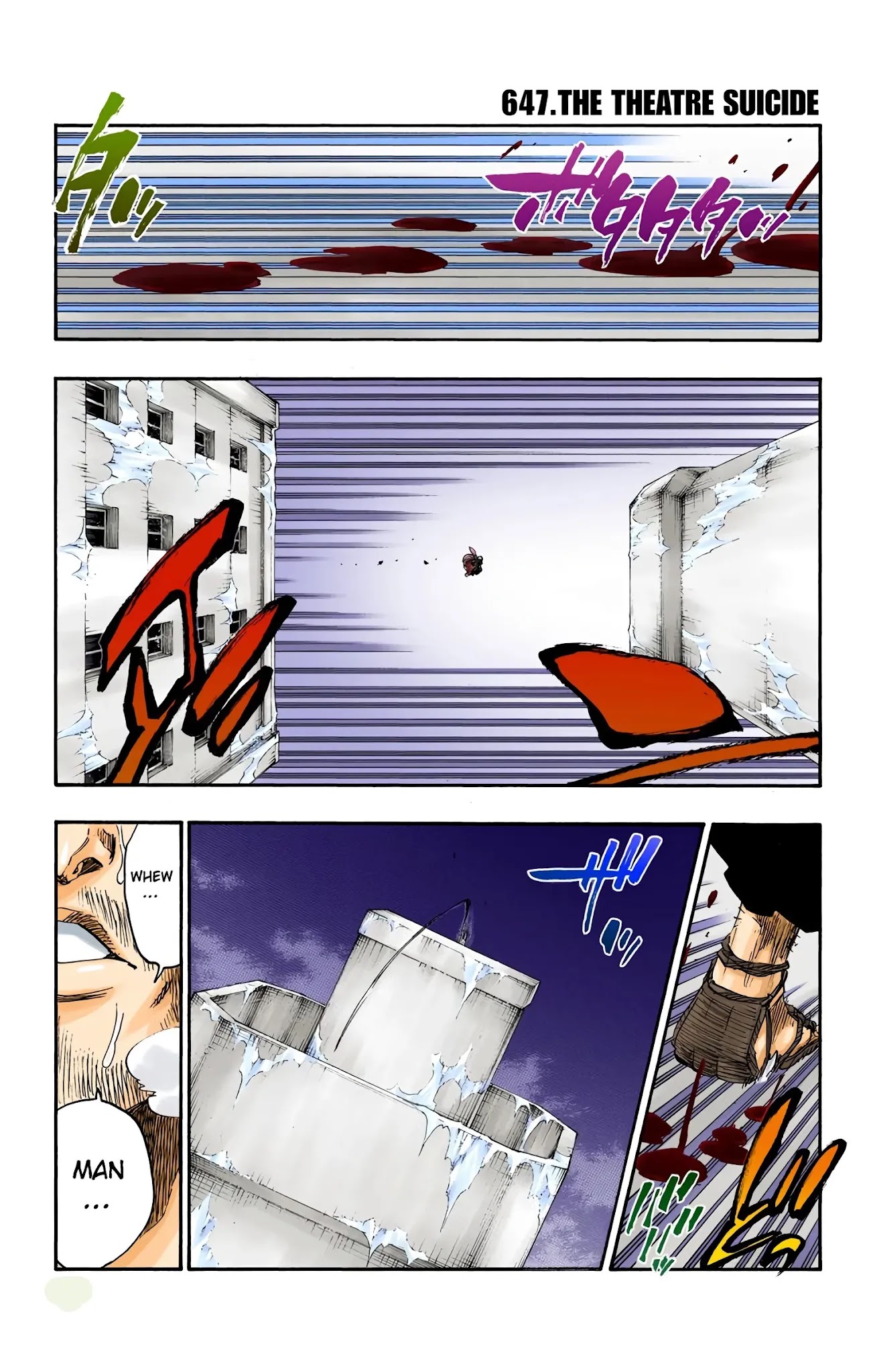 Bleach manga, chapter 647, page 1 of 18