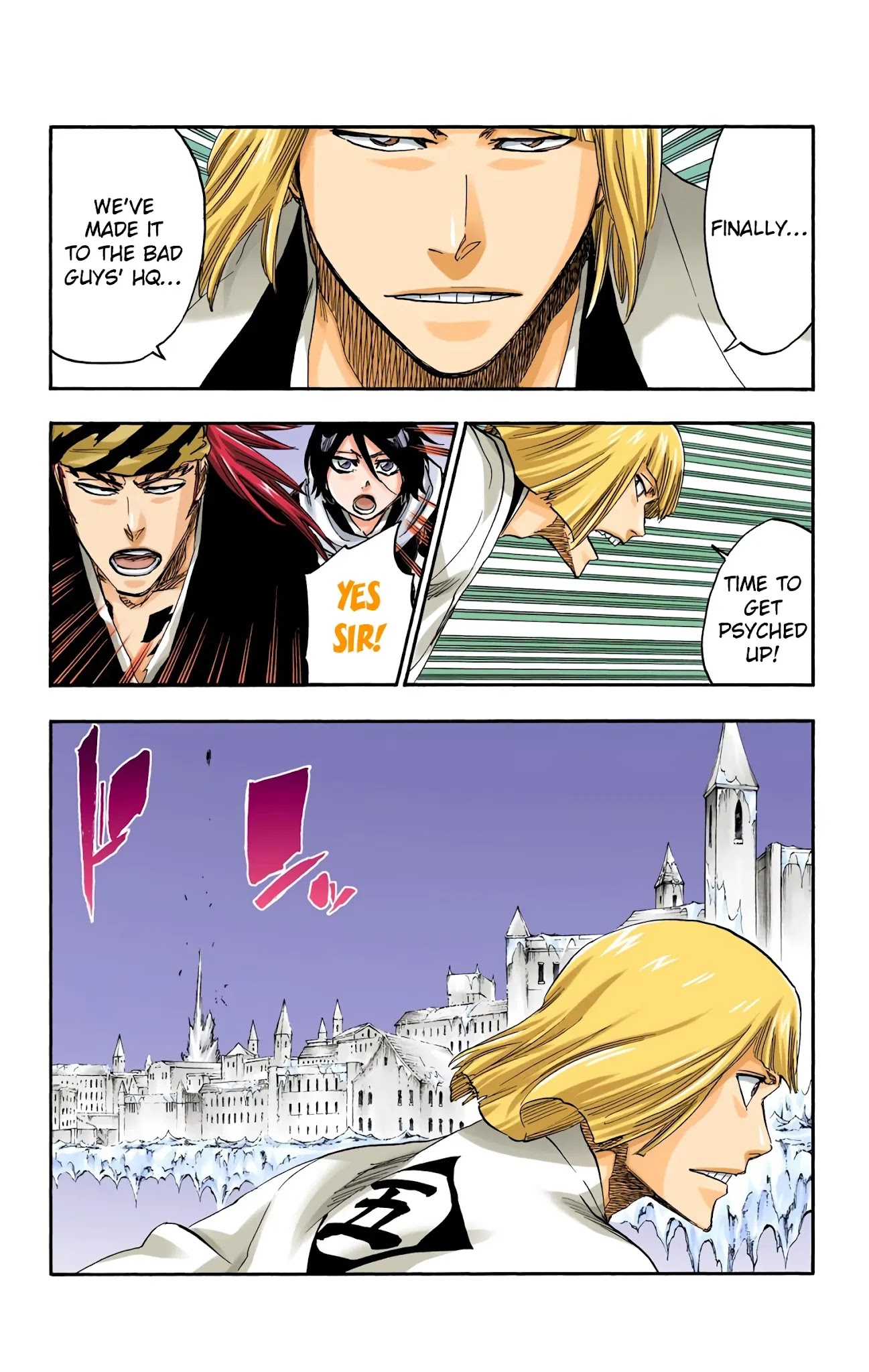 Bleach manga, chapter 647, page 8 of 18