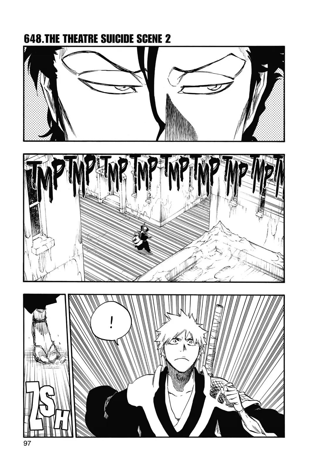 Bleach manga, chapter 648, page 1 of 17