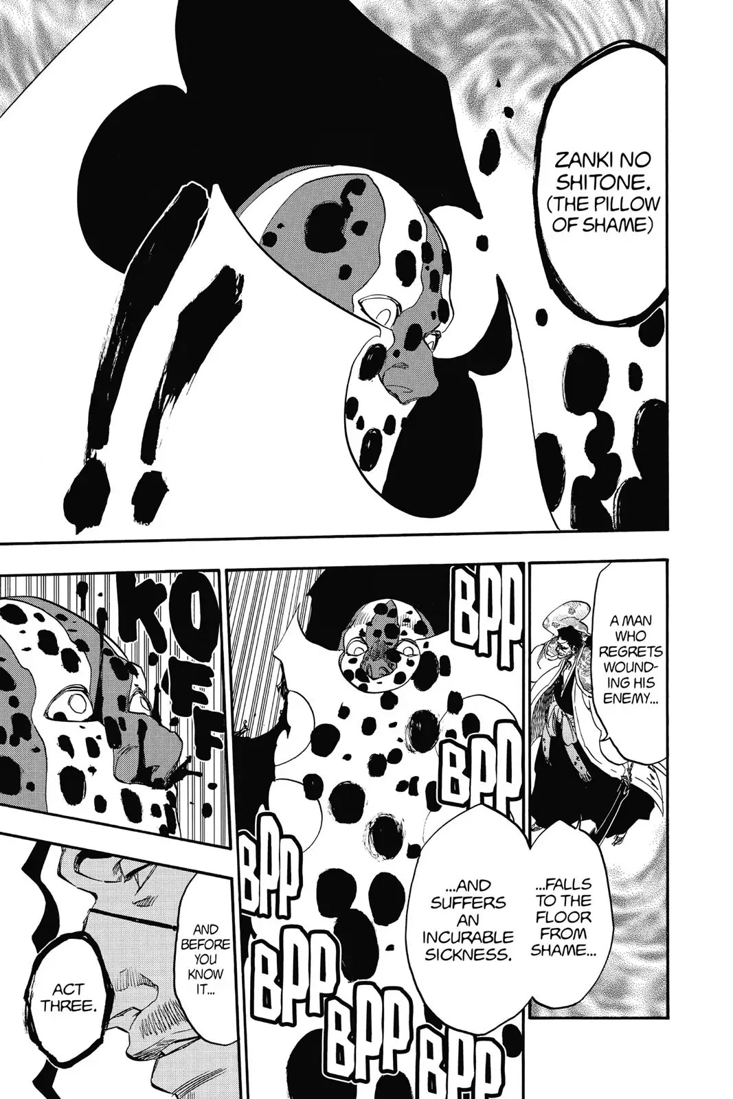 Bleach manga, chapter 648, page 15 of 17