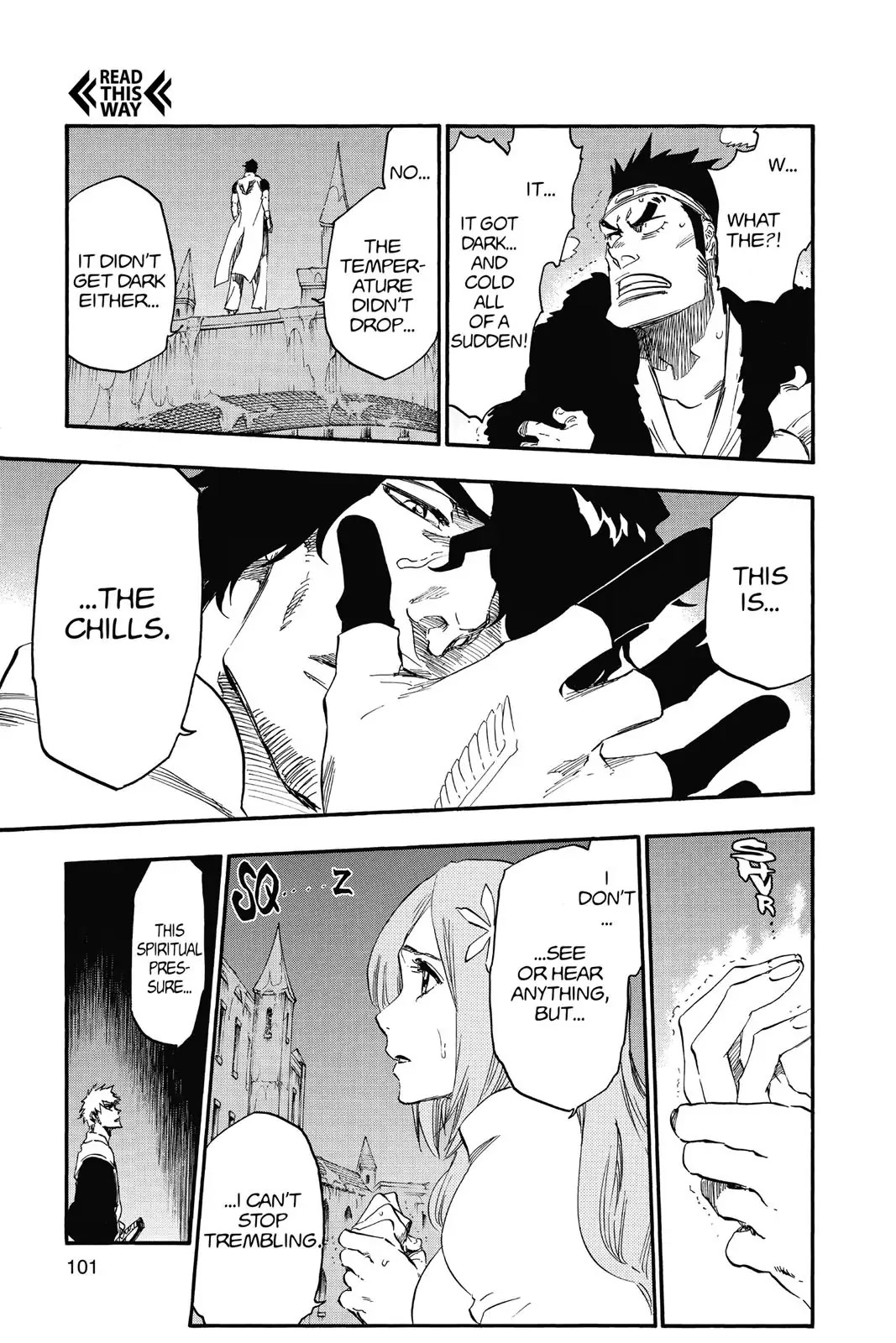 Bleach manga, chapter 648, page 5 of 17