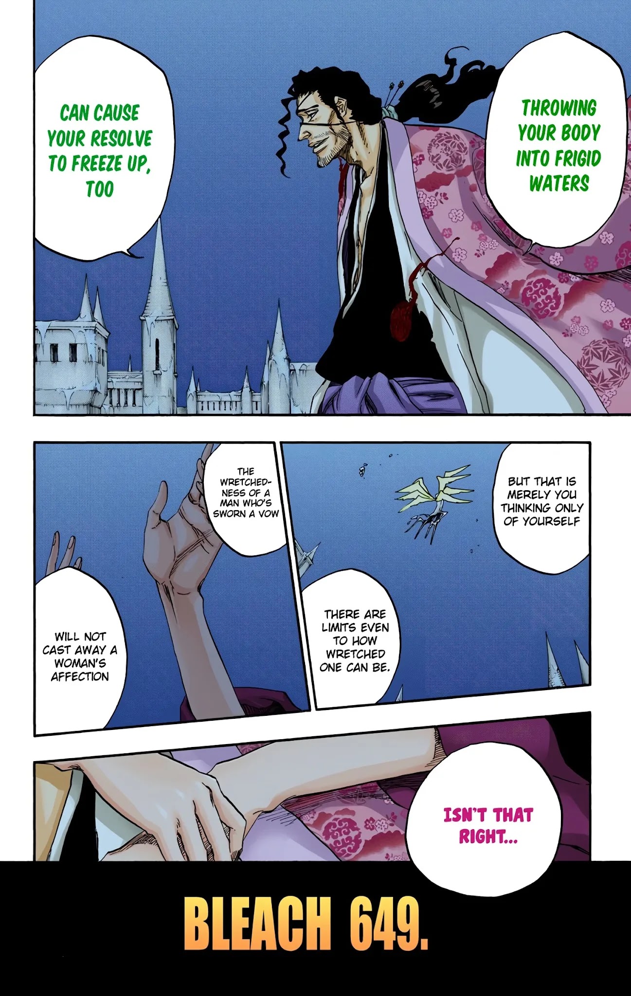 Bleach Chapter 649 page 4 - Chapter 649: THE THEATRE SUICIDE SCENE 3