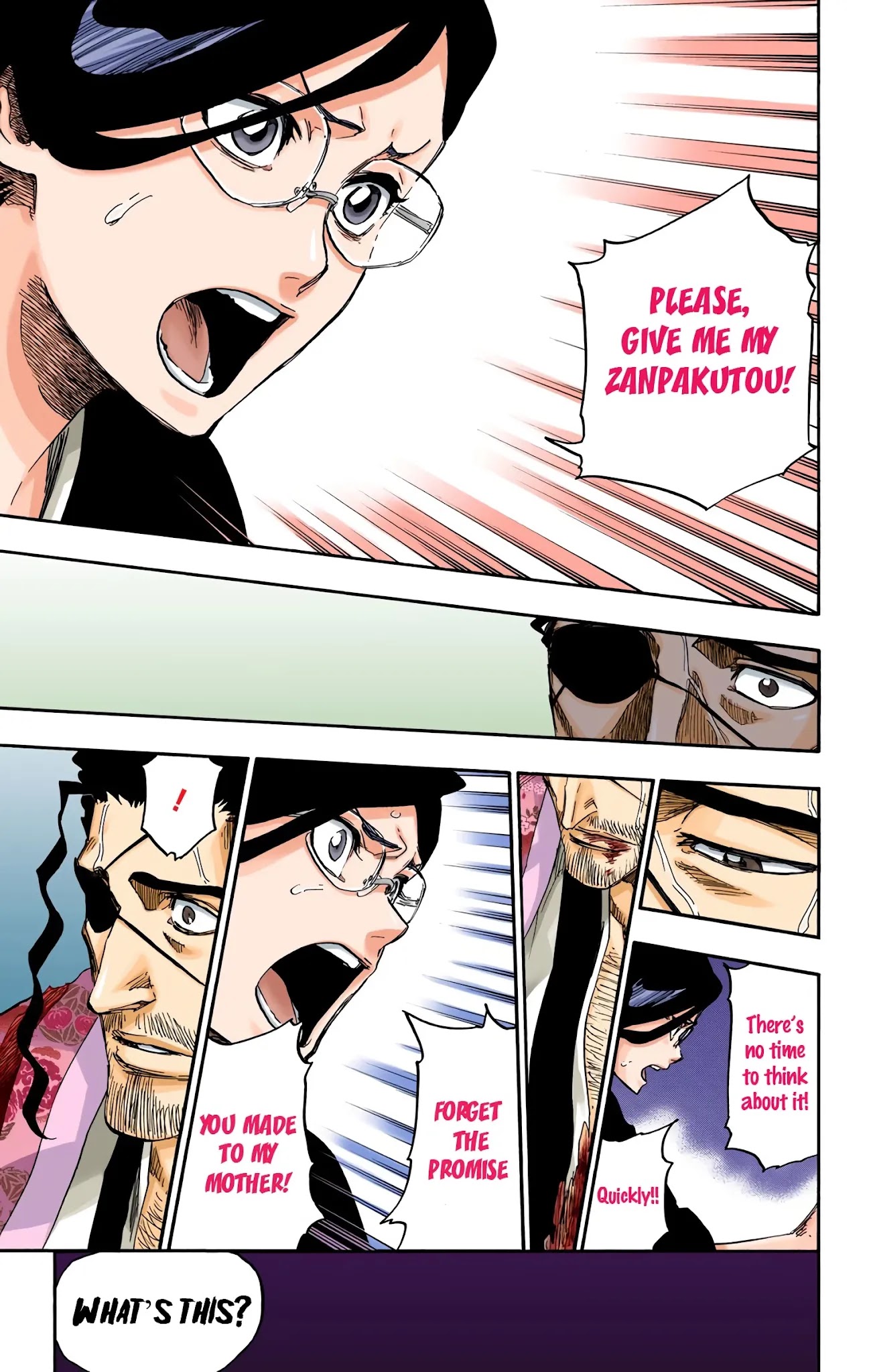 Bleach manga, chapter 650, page 13 of 20