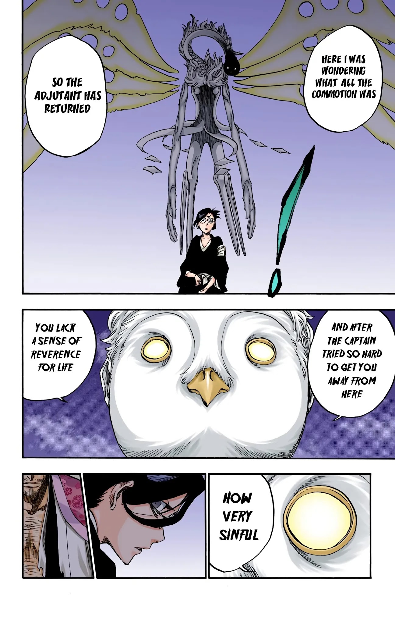 Bleach manga, chapter 650, page 14 of 20