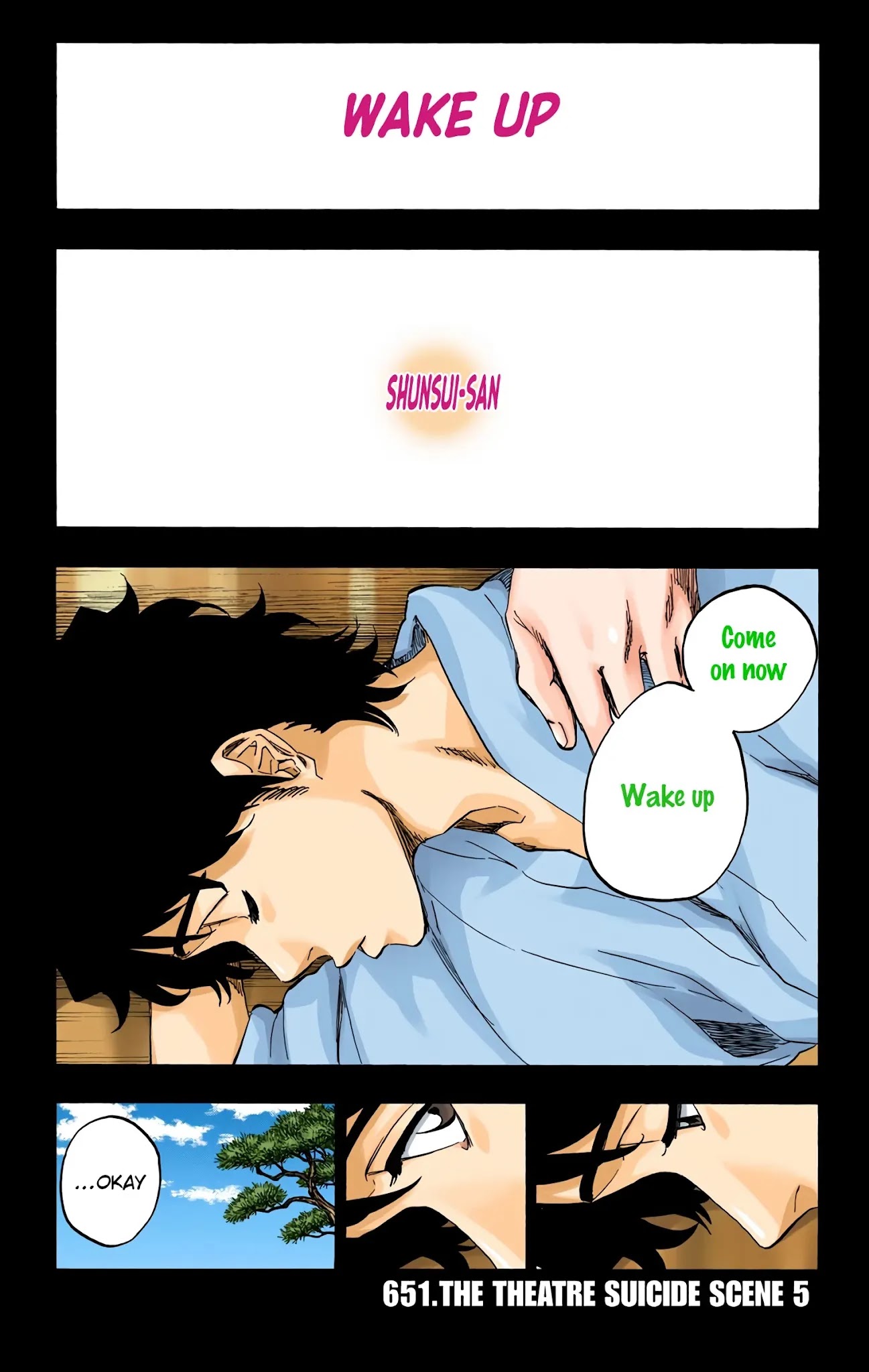 Bleach Chapter 651 page 1 - Chapter 651: THE THEATRE SUICIDE SCENE 5